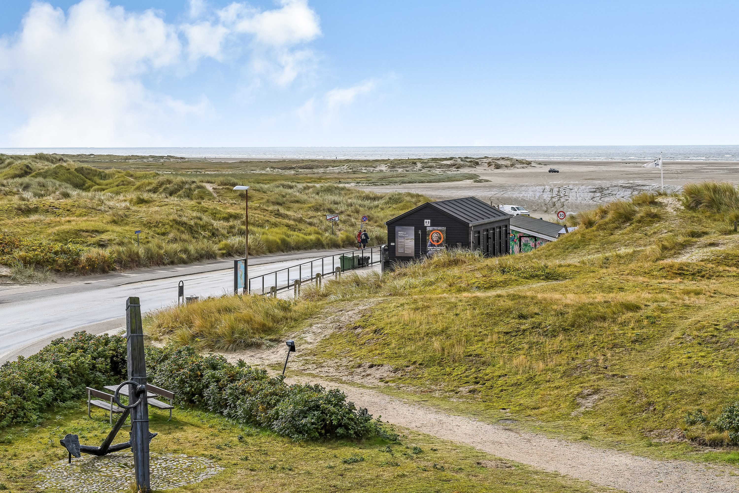 Fremhævet havudsigt billede i fuldskærmstilstand. Billede af Strandvejen 61C, 1. 205., Fanø Bad, 6720 Fanø