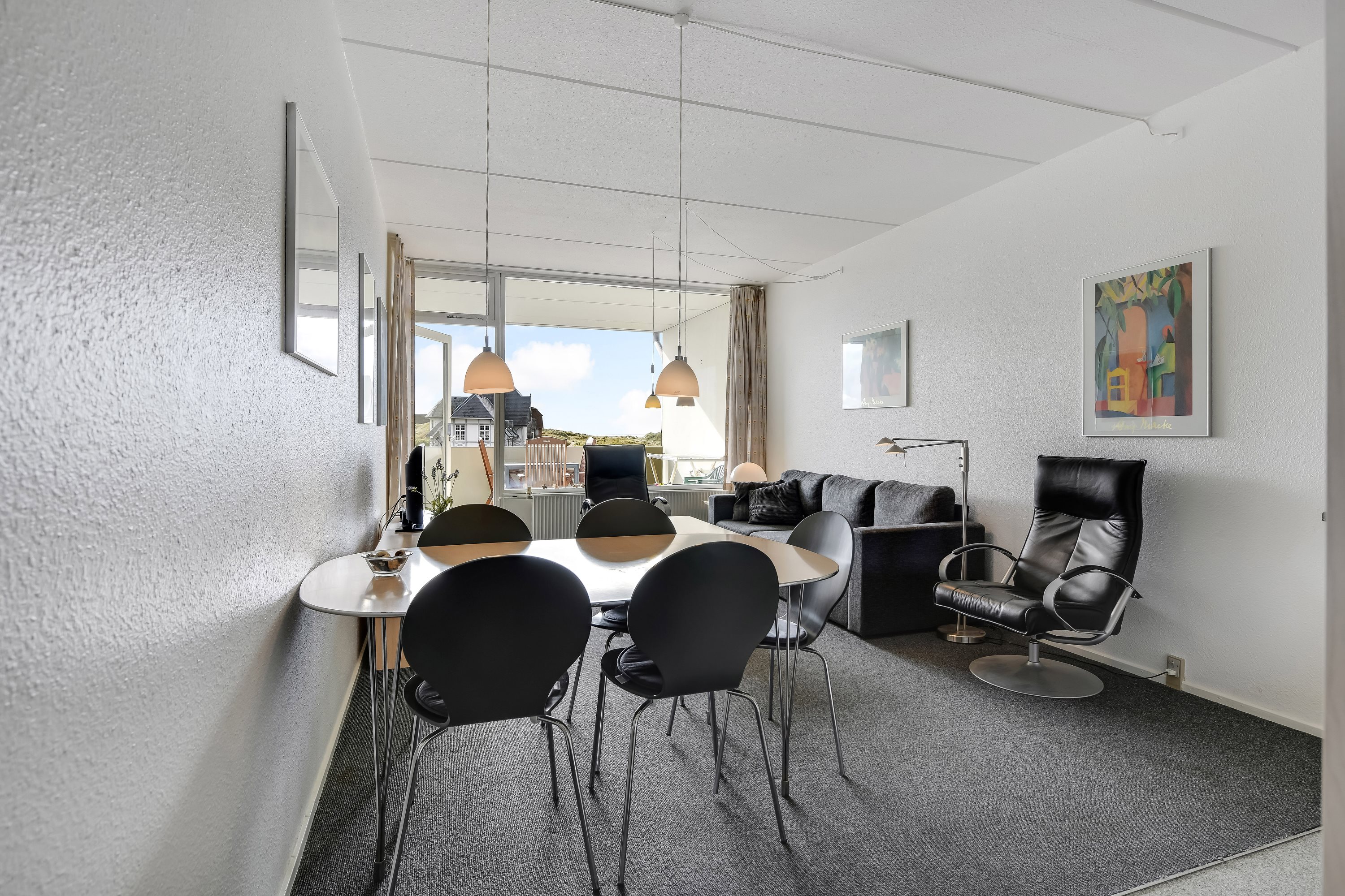 Fremhævet stue billede i fuldskærmstilstand. Billede af Strandvejen 61C, 1. 205., Fanø Bad, 6720 Fanø