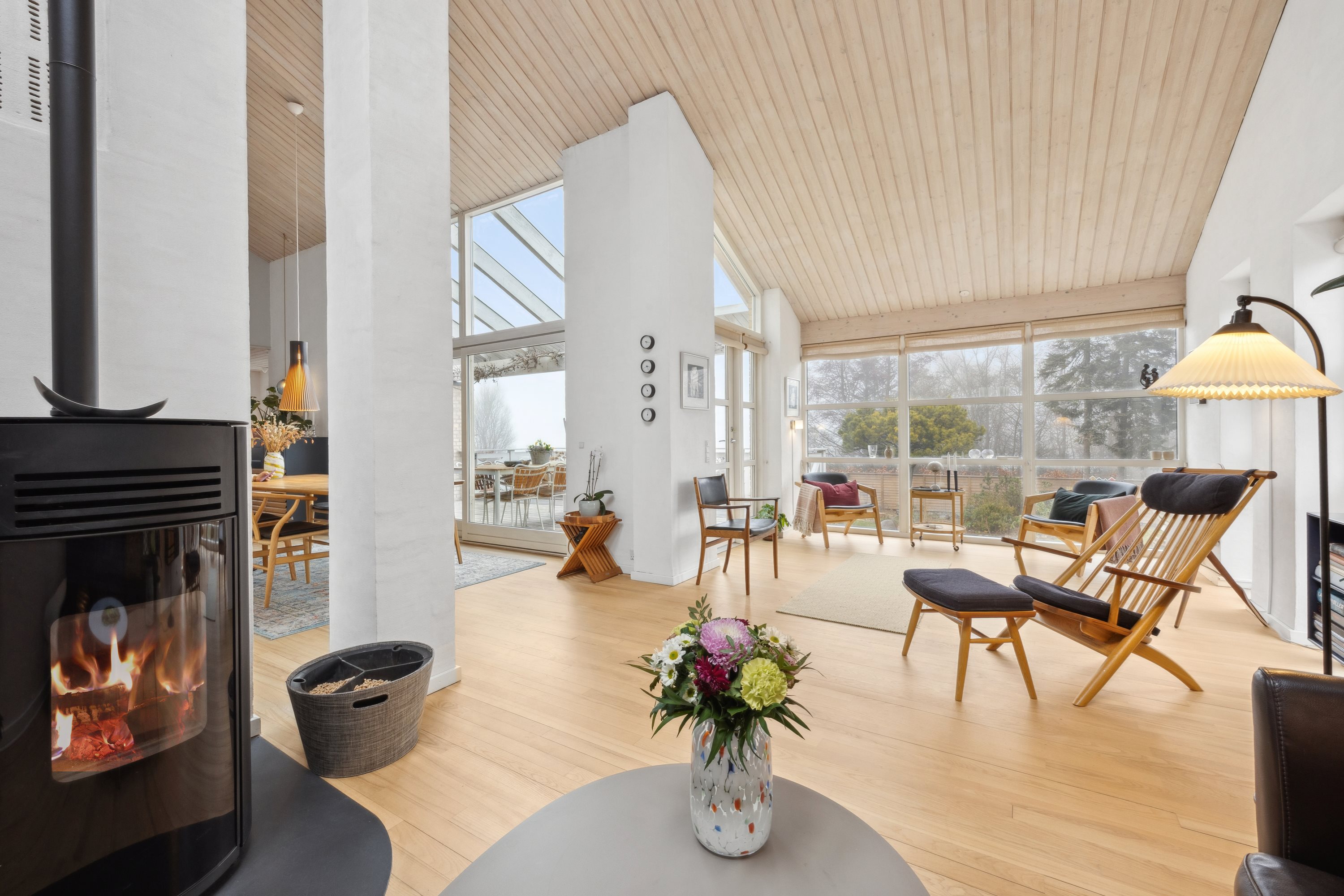 Fremhævet stue billede i fuldskærmstilstand. Billede af Kystvejen 328, 4671 Strøby