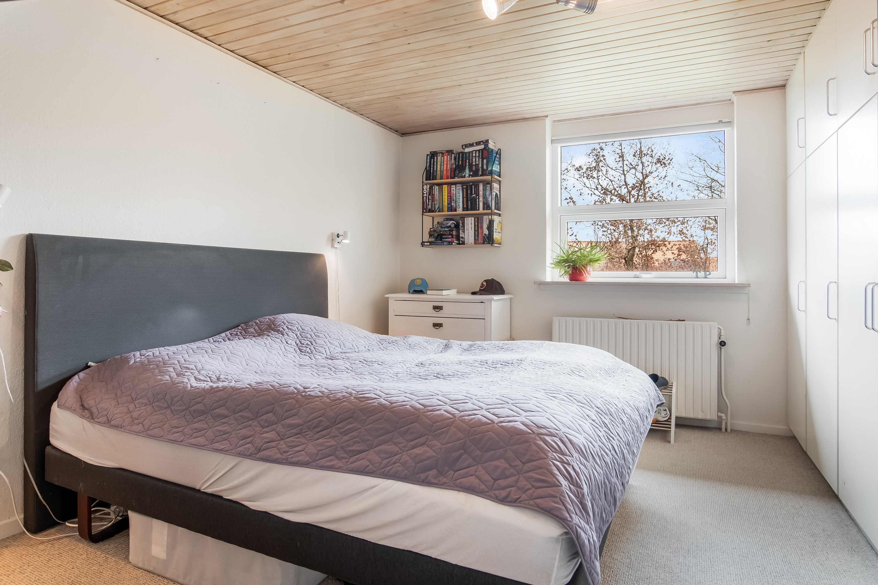 Fremhævet soveværelse billede i fuldskærmstilstand. Billede af Elkjærvej 101, Mejrup, 7500 Holstebro