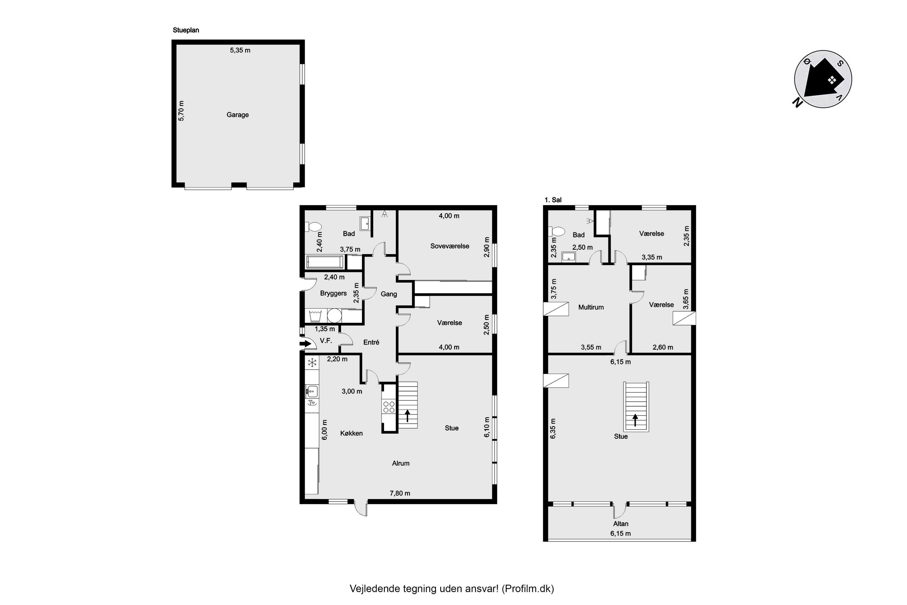 Plantegninger billede af Elkjærvej 101, Mejrup, 7500 Holstebro