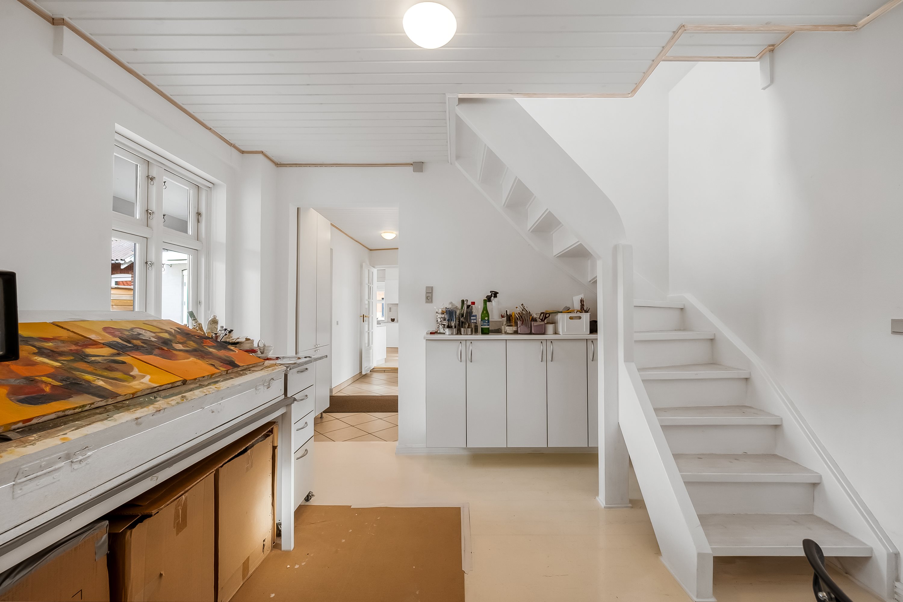 Fremhævet indendørs billede i fuldskærmstilstand. Billede af Kirkegade 3, 6940 Lem St