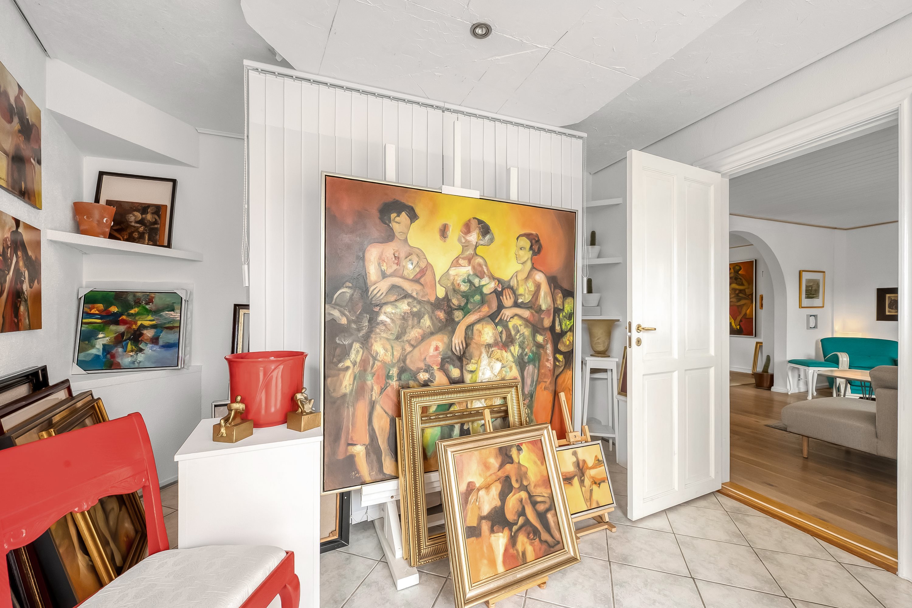 Fremhævet indendørs billede i fuldskærmstilstand. Billede af Kirkegade 3, 6940 Lem St