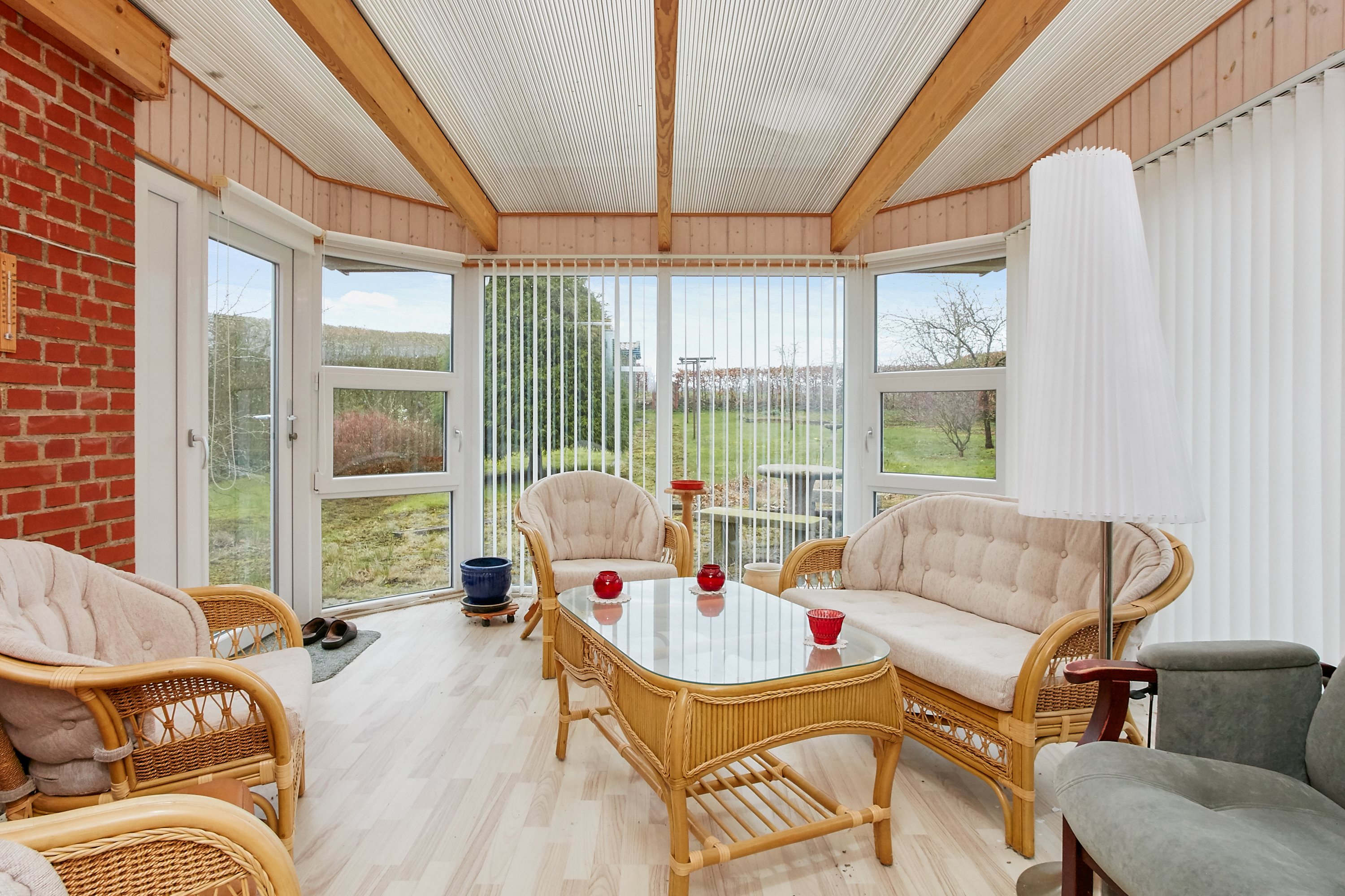 Fremhævet udestue billede i fuldskærmstilstand. Billede af Klejsgårdvej 10, Klejs, 7130 Juelsminde