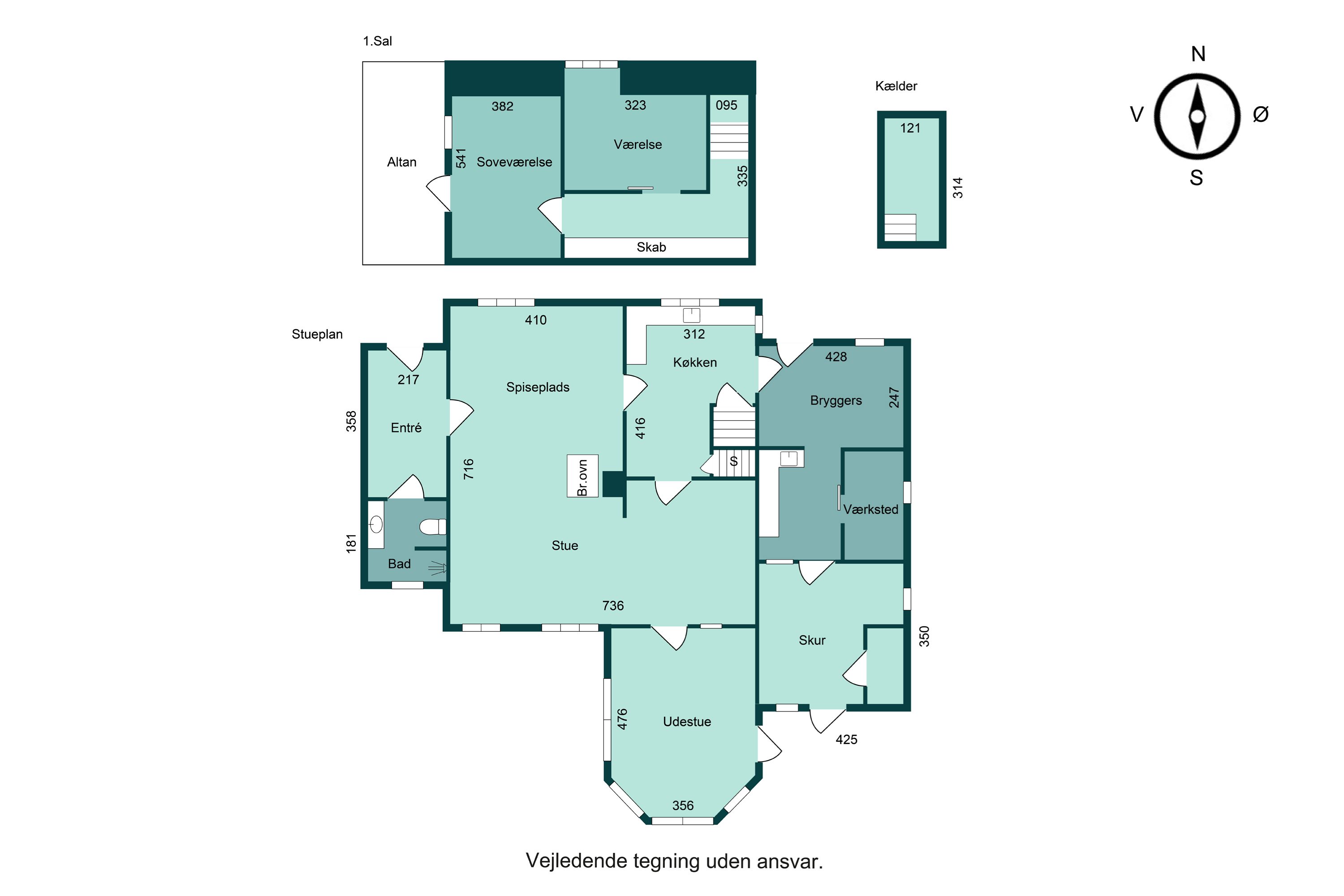 Plantegninger billede af Klejsgårdvej 10, Klejs, 7130 Juelsminde