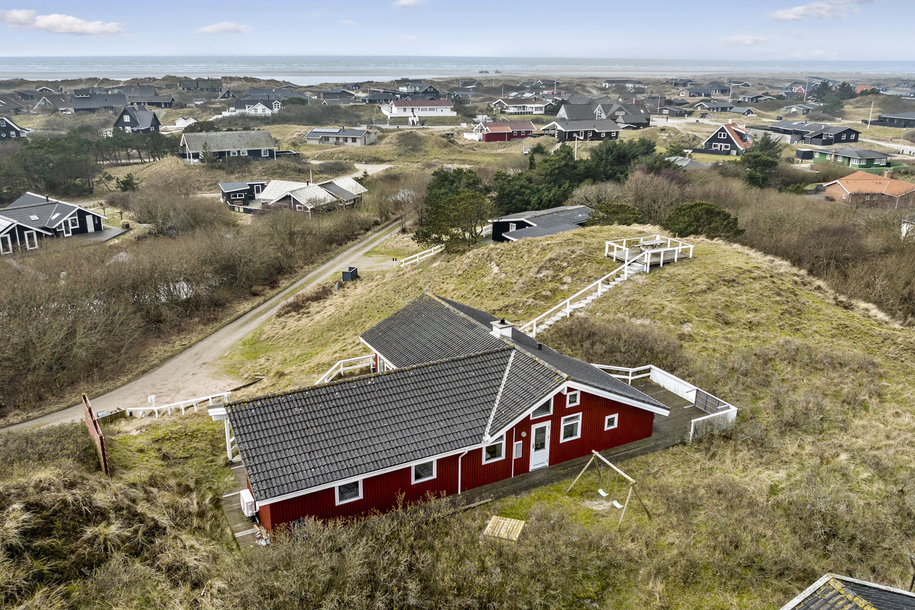 Fremhævet  billede i fuldskærmstilstand. Billede af Lyngvej 10, Rindby Strand, 6720 Fanø