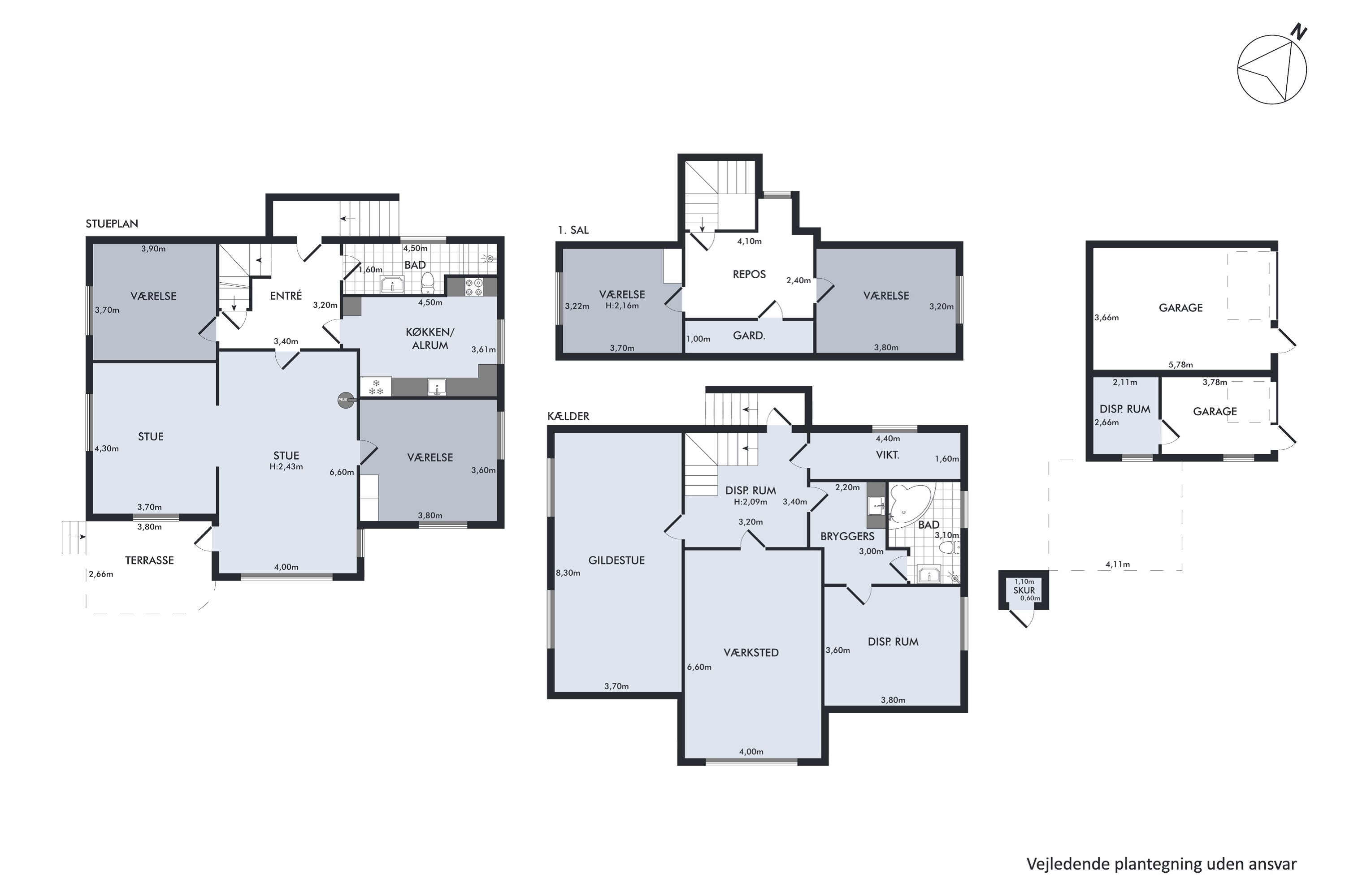 Plantegninger billede af Åvej 1, 4632 Bjæverskov