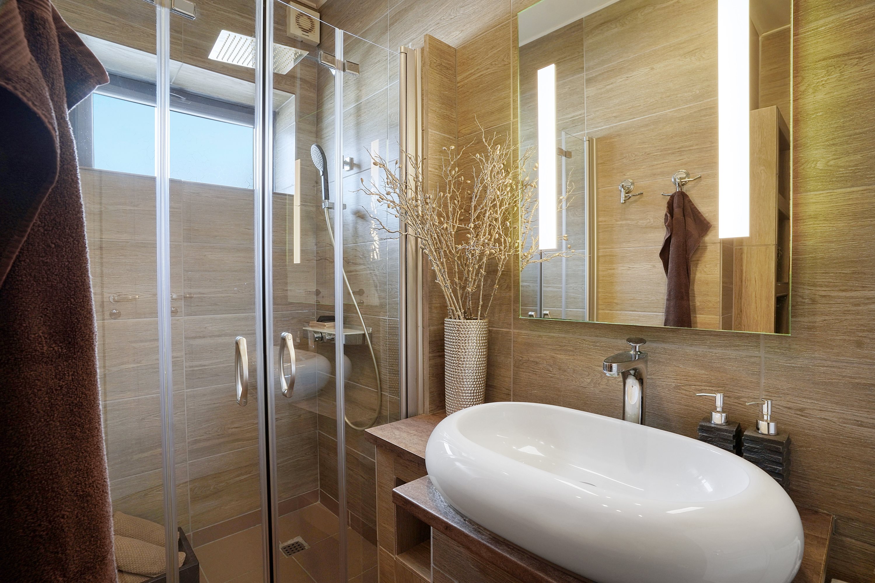 Fremhævet badeværelse billede i fuldskærmstilstand. Billede af Birkerød Parkvej 131, 3460 Birkerød