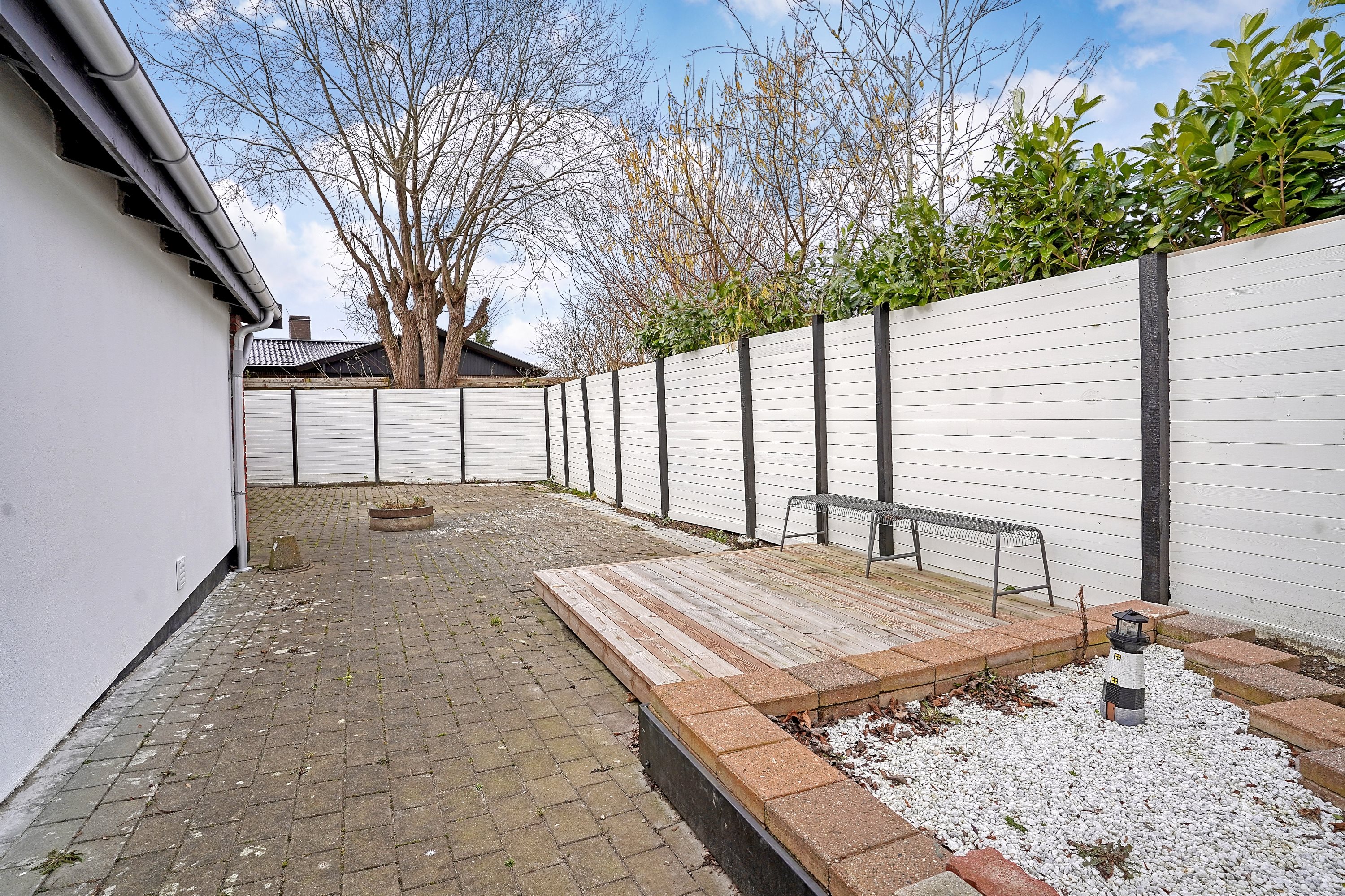 Fremhævet terrasse billede i fuldskærmstilstand. Billede af Birkerød Parkvej 131, 3460 Birkerød