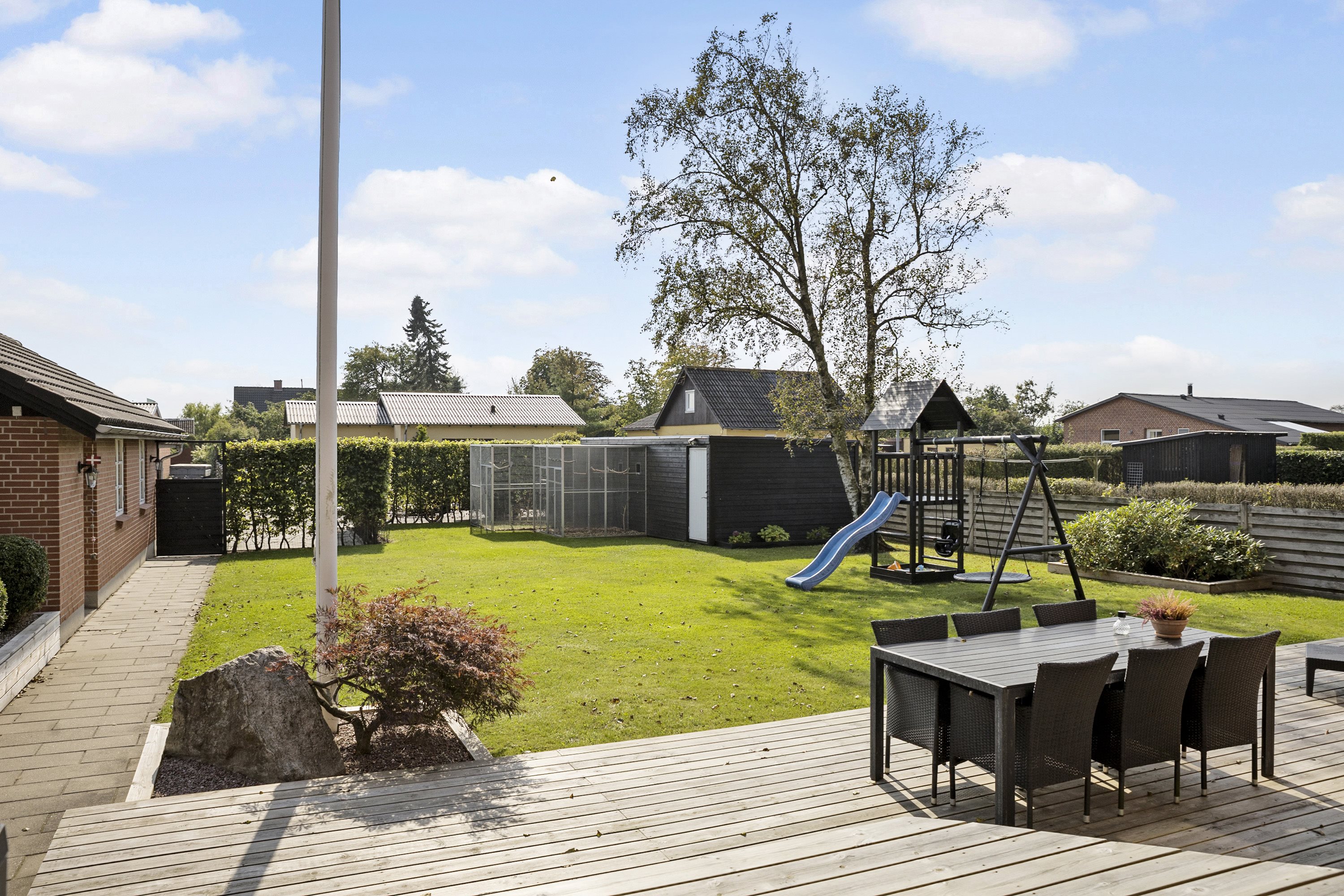 Fremhævet have billede i fuldskærmstilstand. Billede af Halvorsmindevej 5, 9800 Hjørring