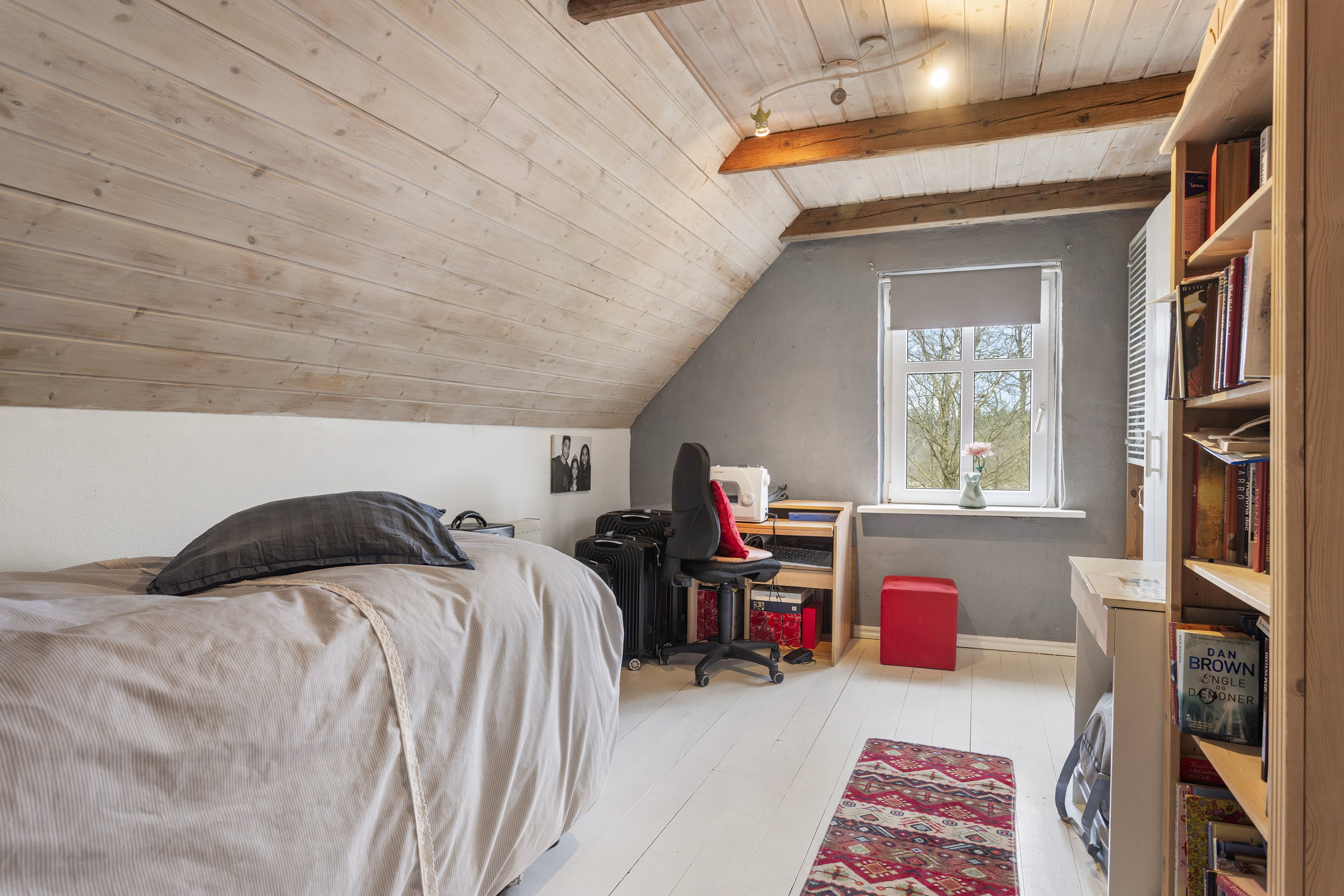 Fremhævet værelse billede i fuldskærmstilstand. Billede af Sdr. Kirkevej 56, Præstbro, 9330 Dronninglund