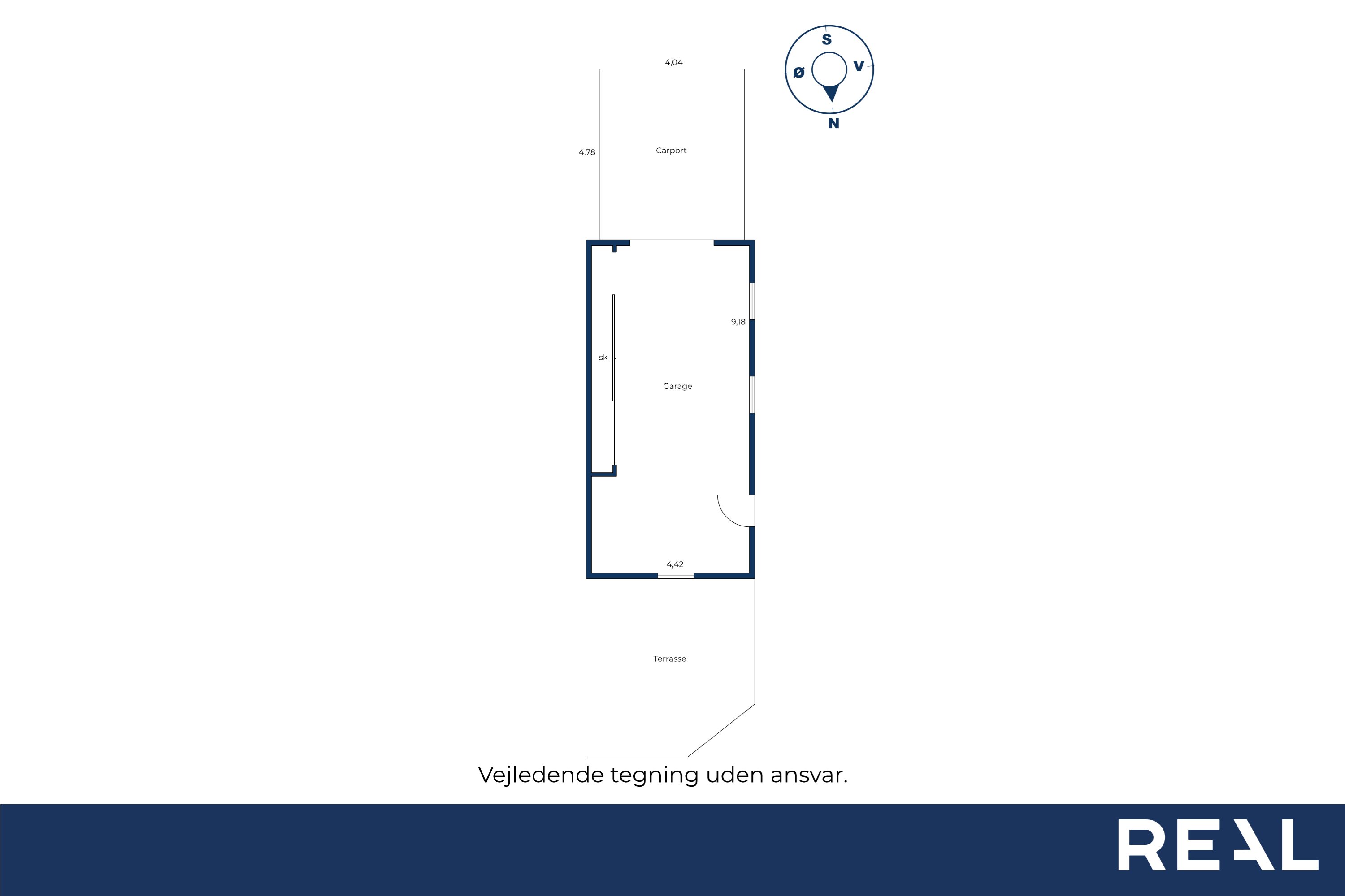 Plantegninger billede af Halvorsmindevej 5, 9800 Hjørring