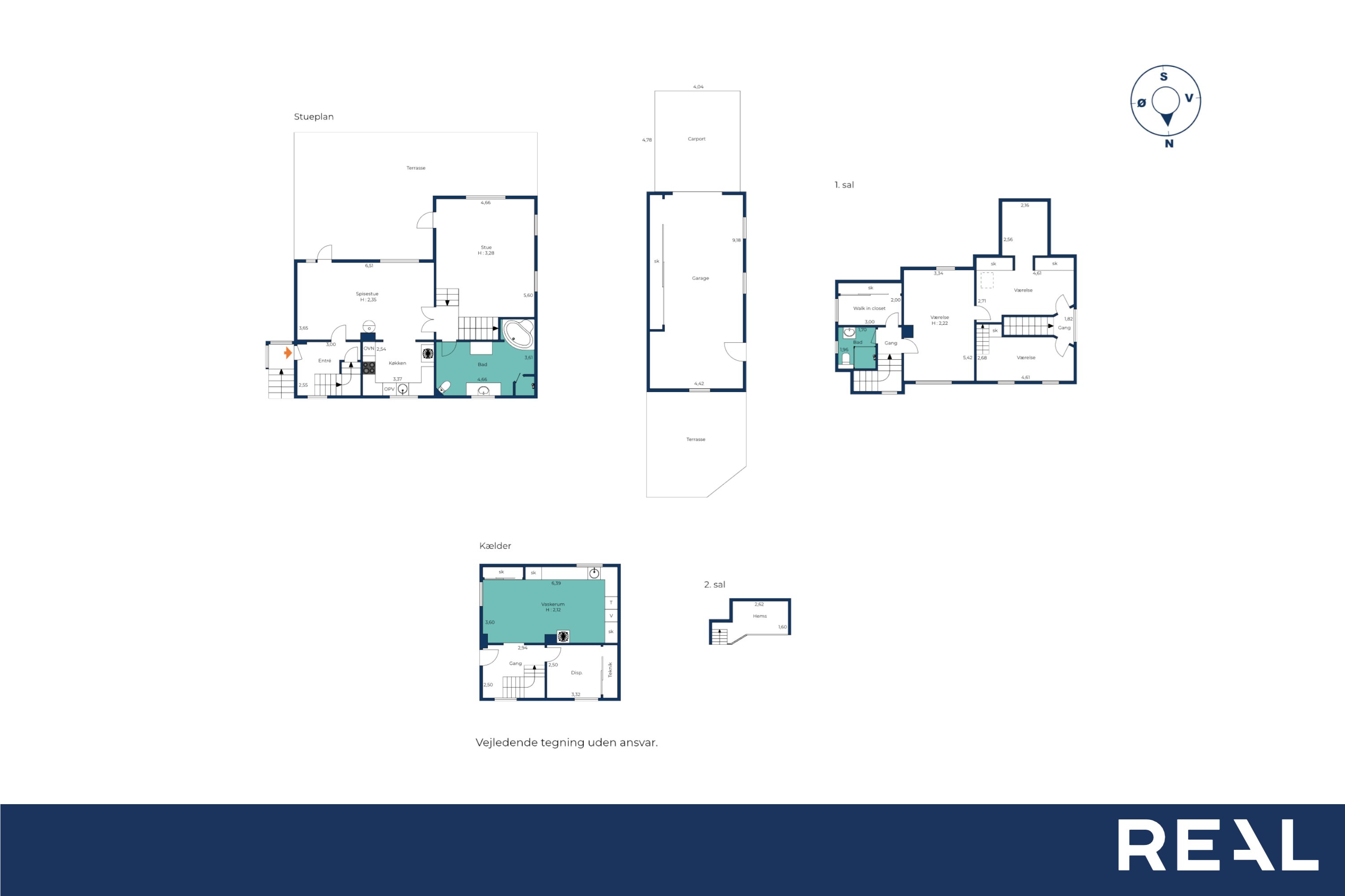 Plantegninger billede af Halvorsmindevej 5, 9800 Hjørring