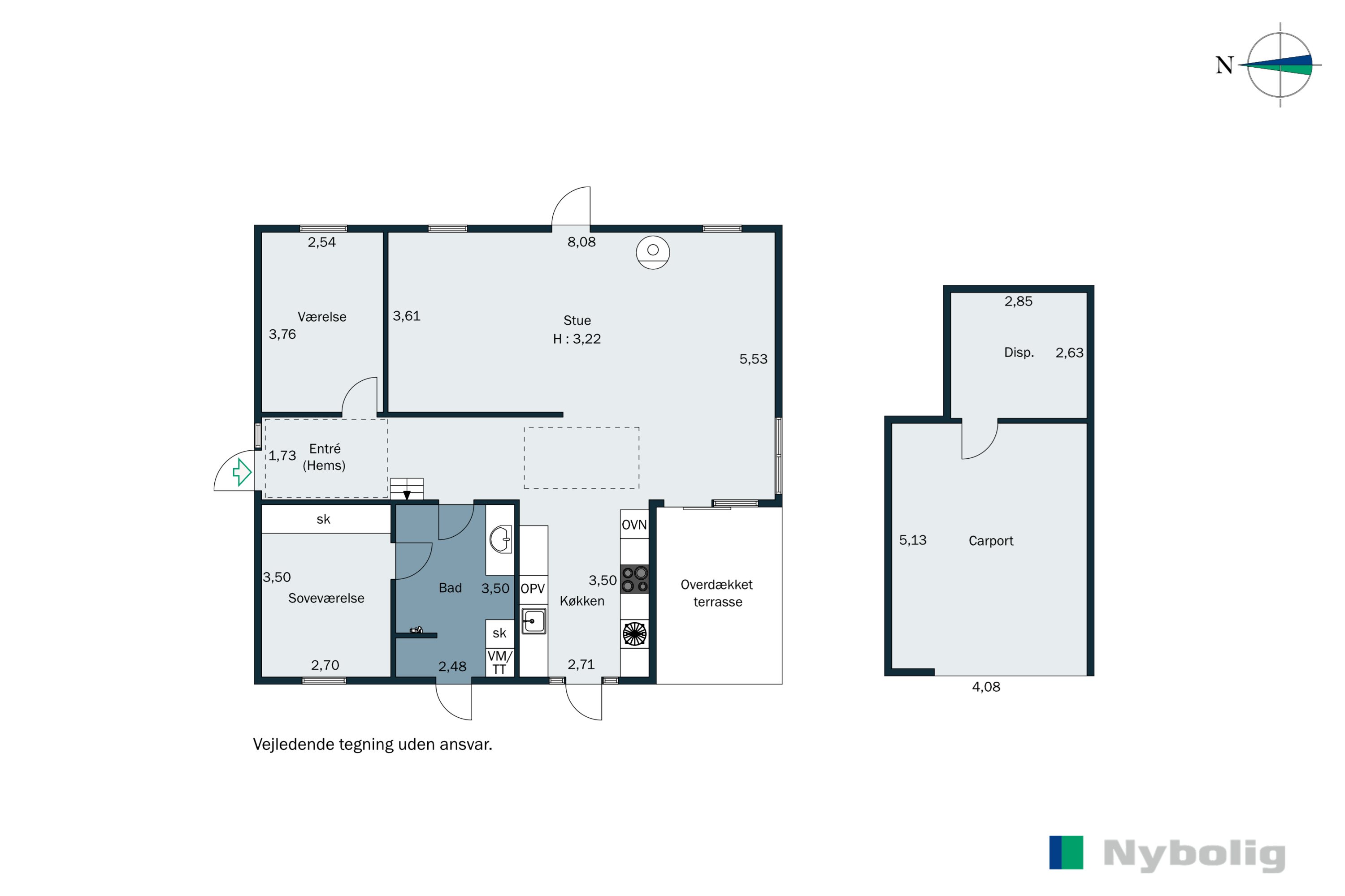 Plantegninger billede af Præsteager 14, Saksild Str, 8300 Odder