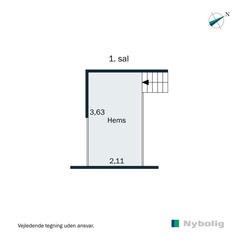 Plantegninger billede af Nørregade 22E, 6800 Varde