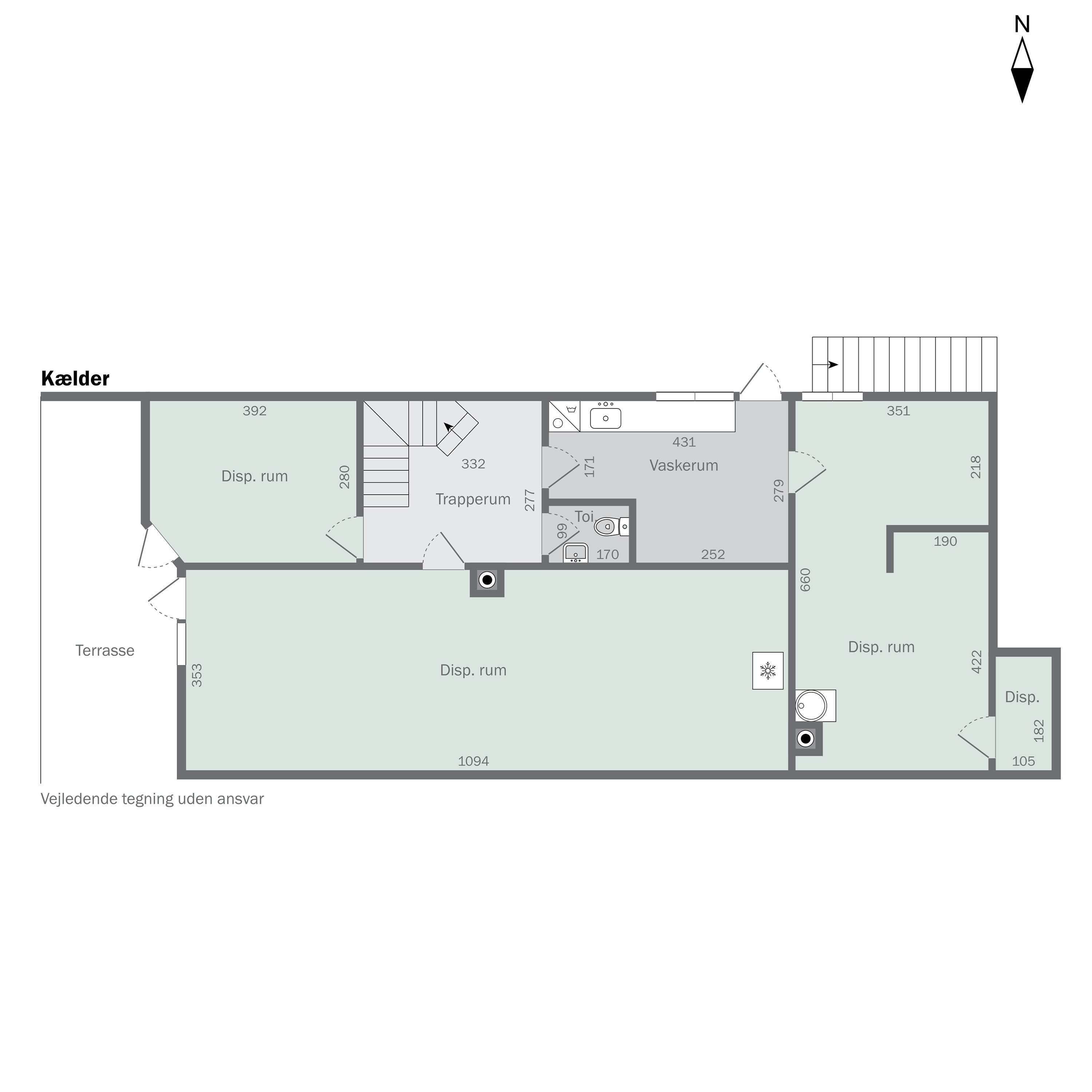 Plantegninger billede af Arresødalvej 11C, Vinderød, 3300 Frederiksværk