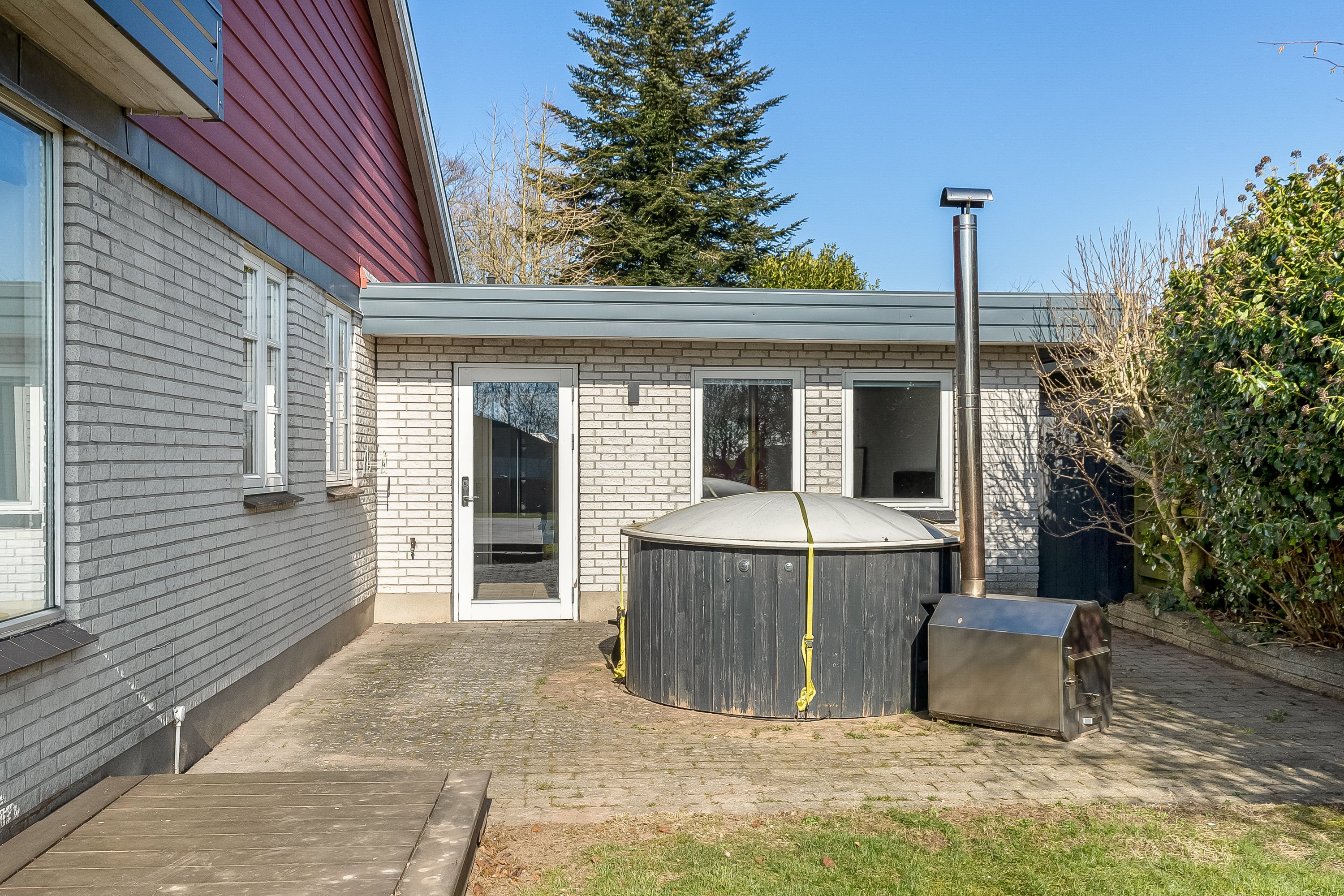 Fremhævet terrasse billede i fuldskærmstilstand. Billede af Østervang 4, Assendrup, 7120 Vejle Øst