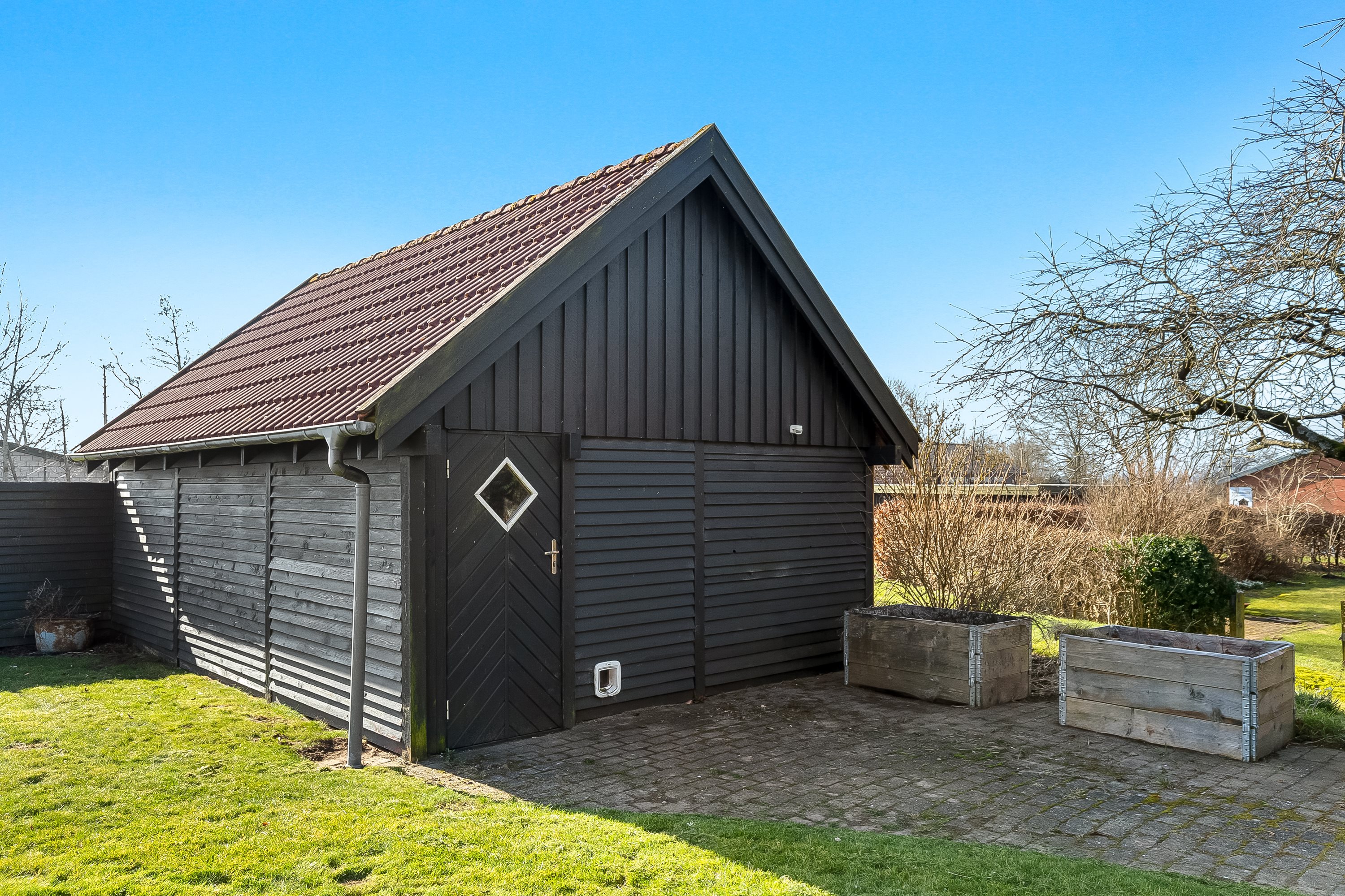 Fremhævet udhus billede i fuldskærmstilstand. Billede af Østervang 4, Assendrup, 7120 Vejle Øst