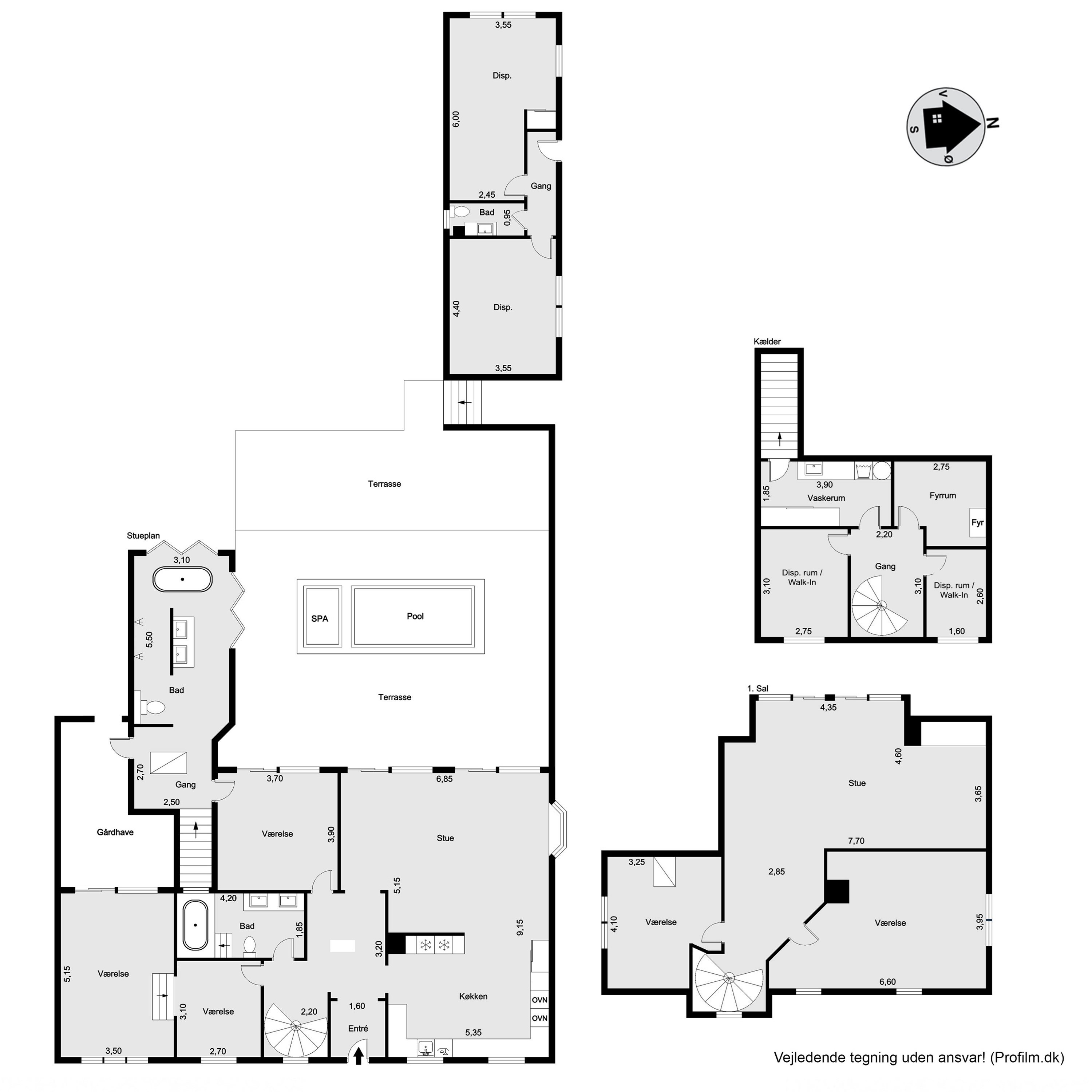 Plantegninger billede af Strandhøjen 2, 3600 Frederikssund