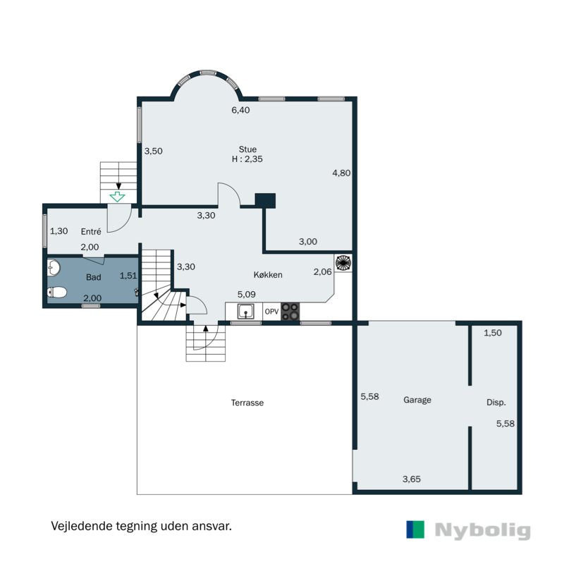 Plantegninger billede af Vandlingvej 33, 6100 Haderslev