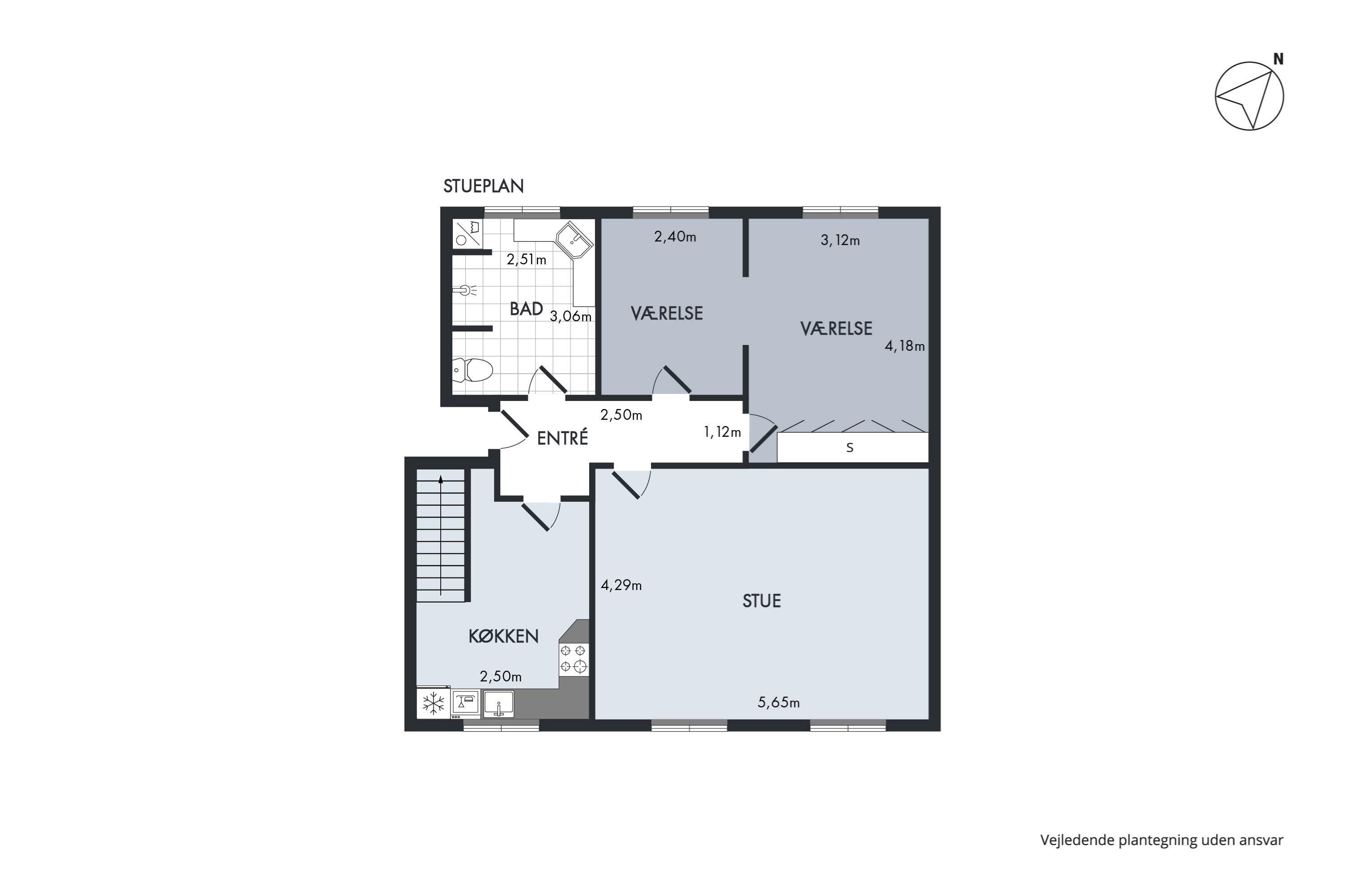 Plantegninger billede af Ørnevej 57, 9900 Frederikshavn