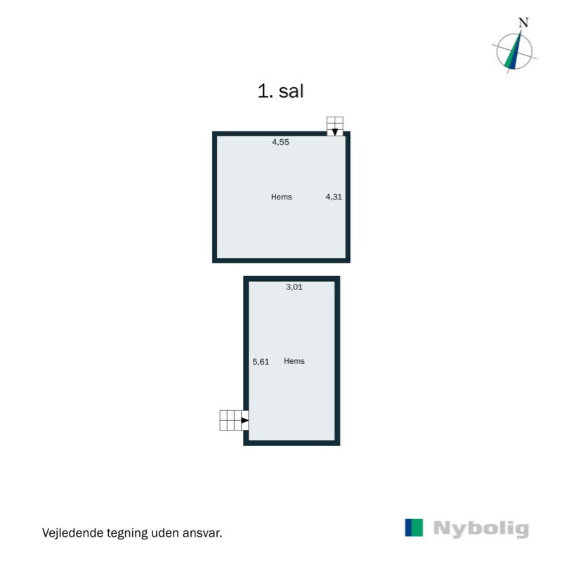Plantegninger billede af Strandagervej 11, Dyngby Strand, 8300 Odder