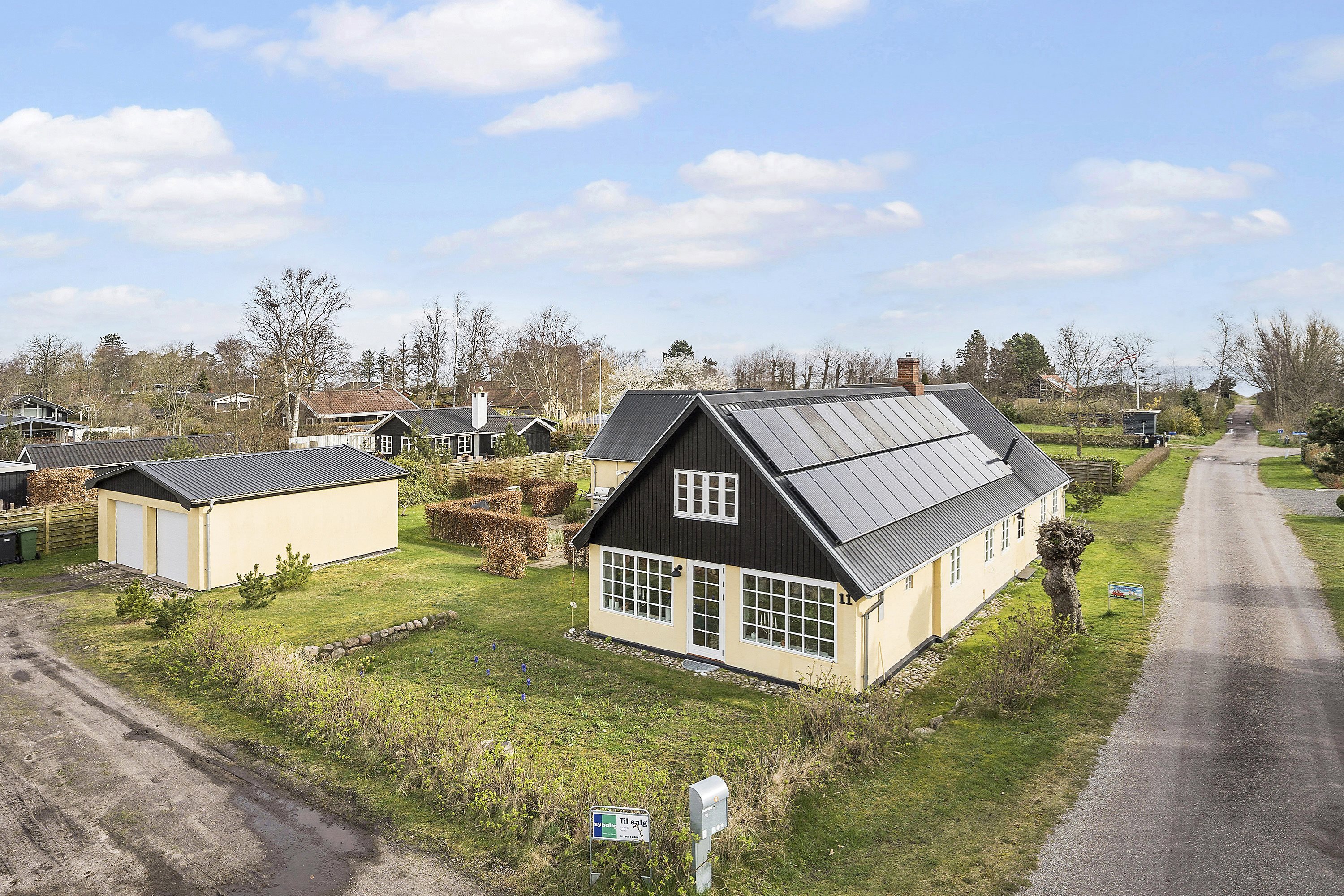 Fremhævet  billede i fuldskærmstilstand. Billede af Strandagervej 11, Dyngby Strand, 8300 Odder