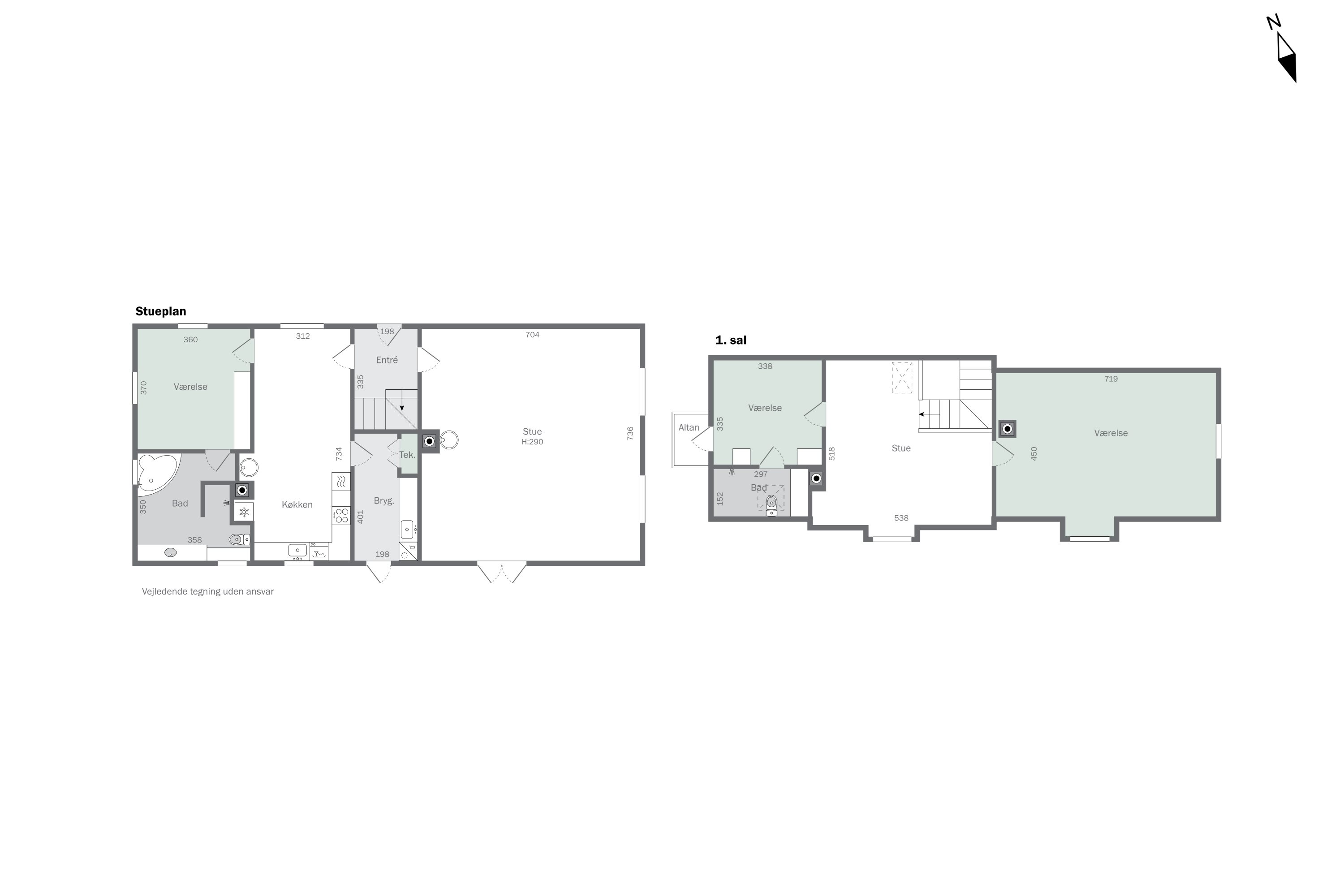Plantegninger billede af Vantorevej 74, 4880 Nysted