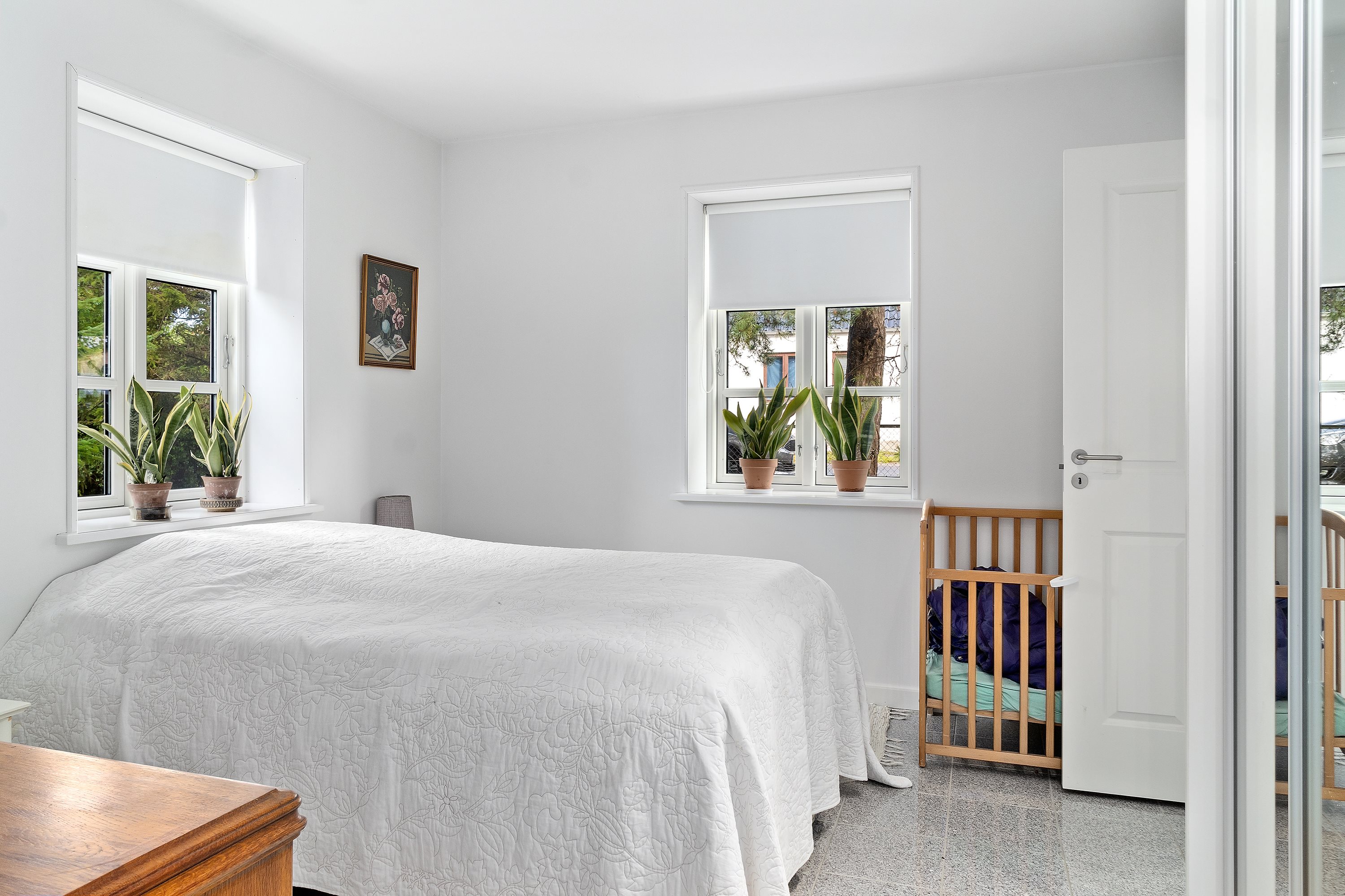 Fremhævet soveværelse billede i fuldskærmstilstand. Billede af Vantorevej 74, 4880 Nysted