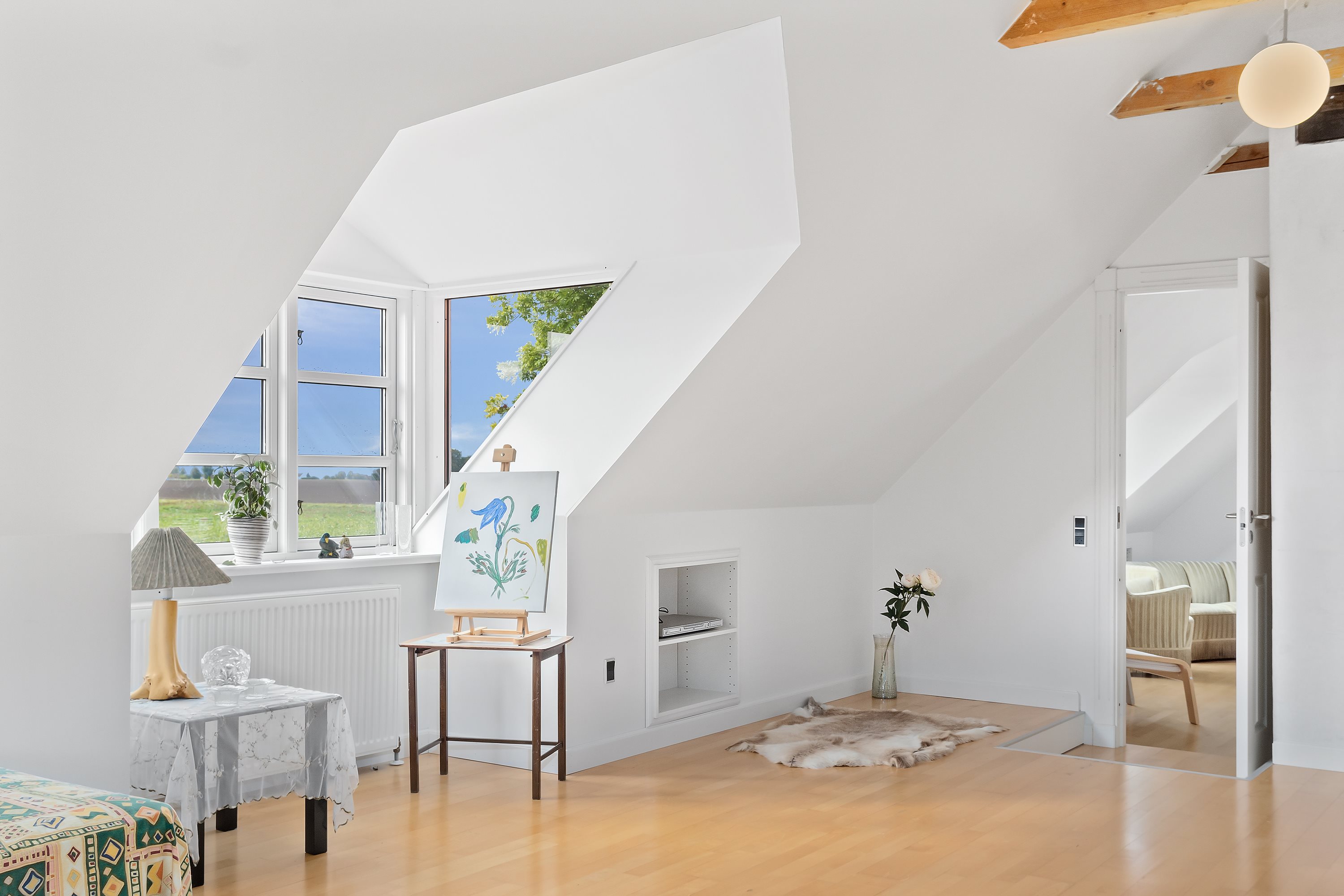 Fremhævet stue billede i fuldskærmstilstand. Billede af Vantorevej 74, 4880 Nysted