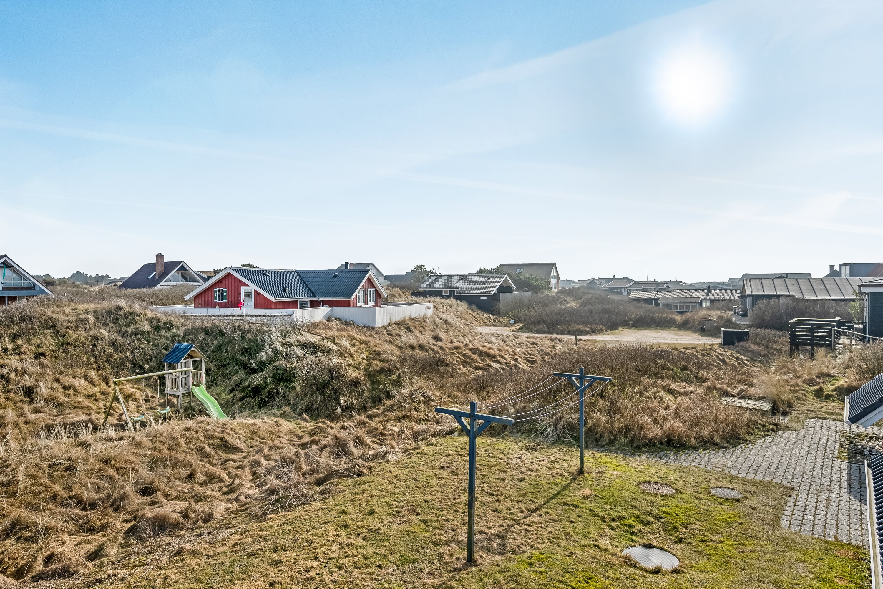 Fremhævet udendørs billede i fuldskærmstilstand. Billede af Helmvej 8, Rindby Strand, 6720 Fanø