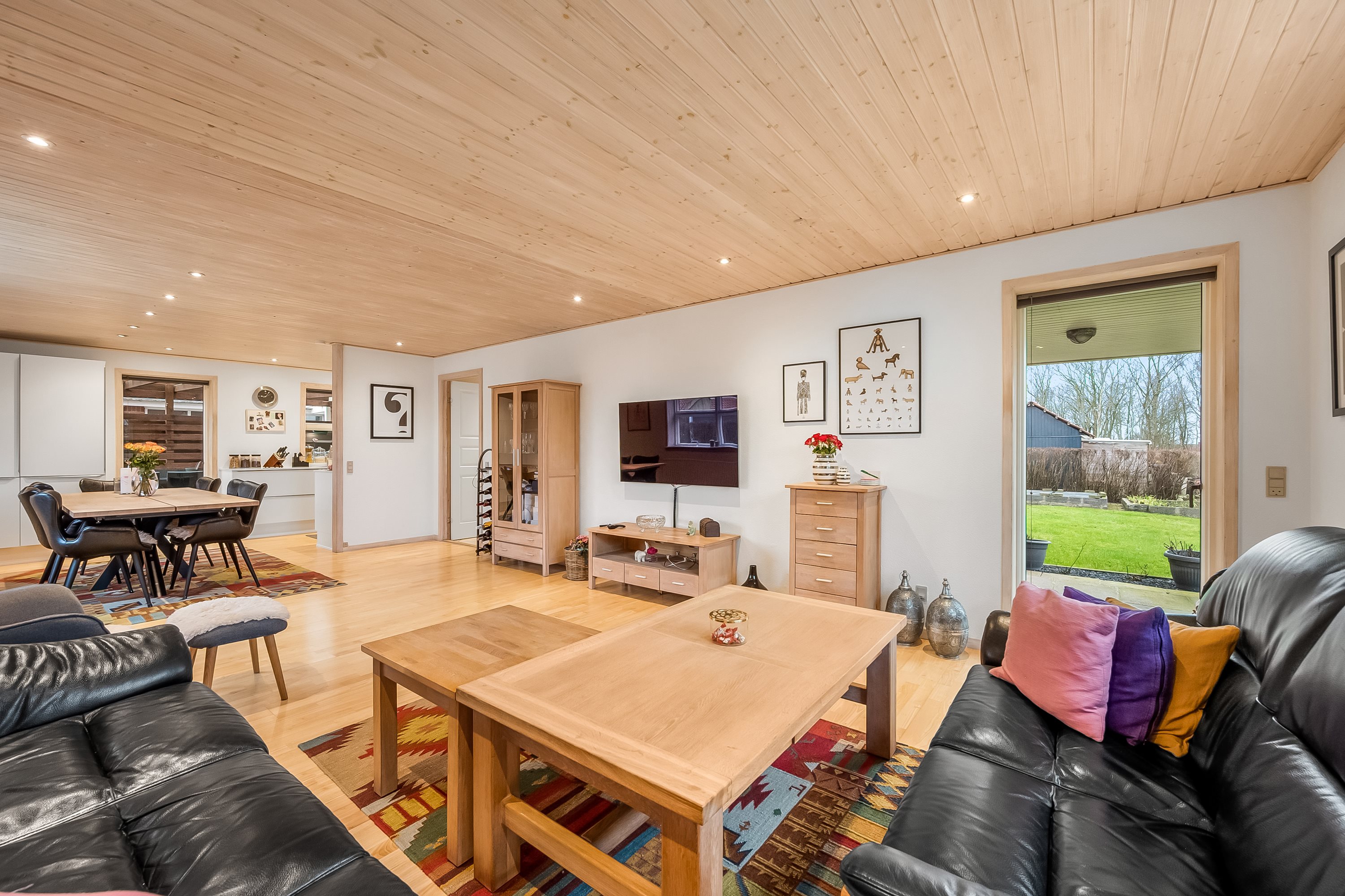 Fremhævet stue billede i fuldskærmstilstand. Billede af Langelandsgade 70, Rindum, 6950 Ringkøbing