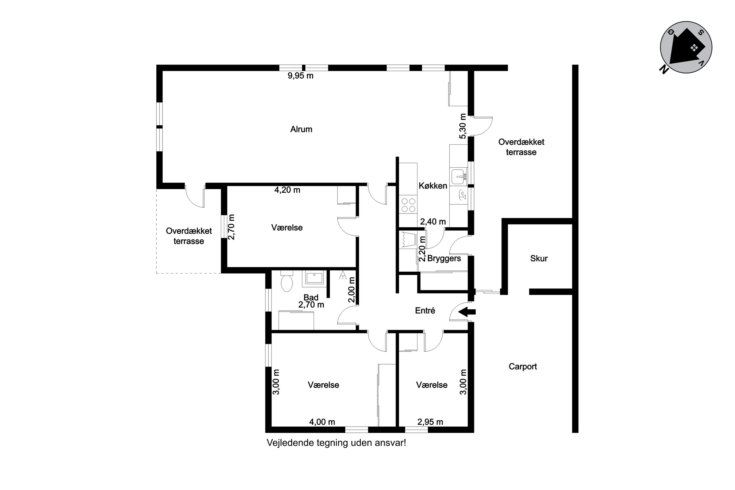Plantegninger billede af Langelandsgade 70, Rindum, 6950 Ringkøbing