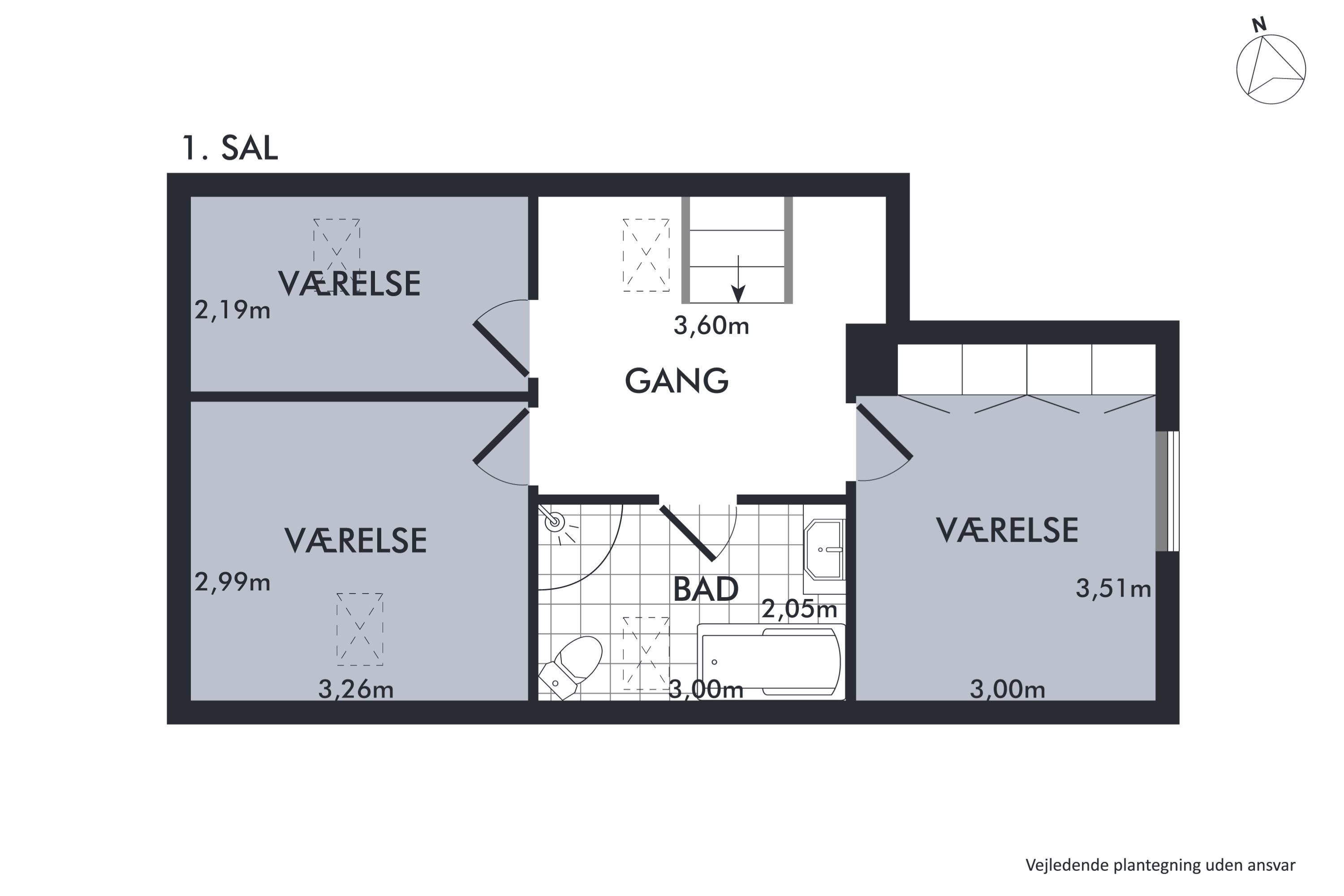Plantegninger billede af Holmgade 15, 6430 Nordborg