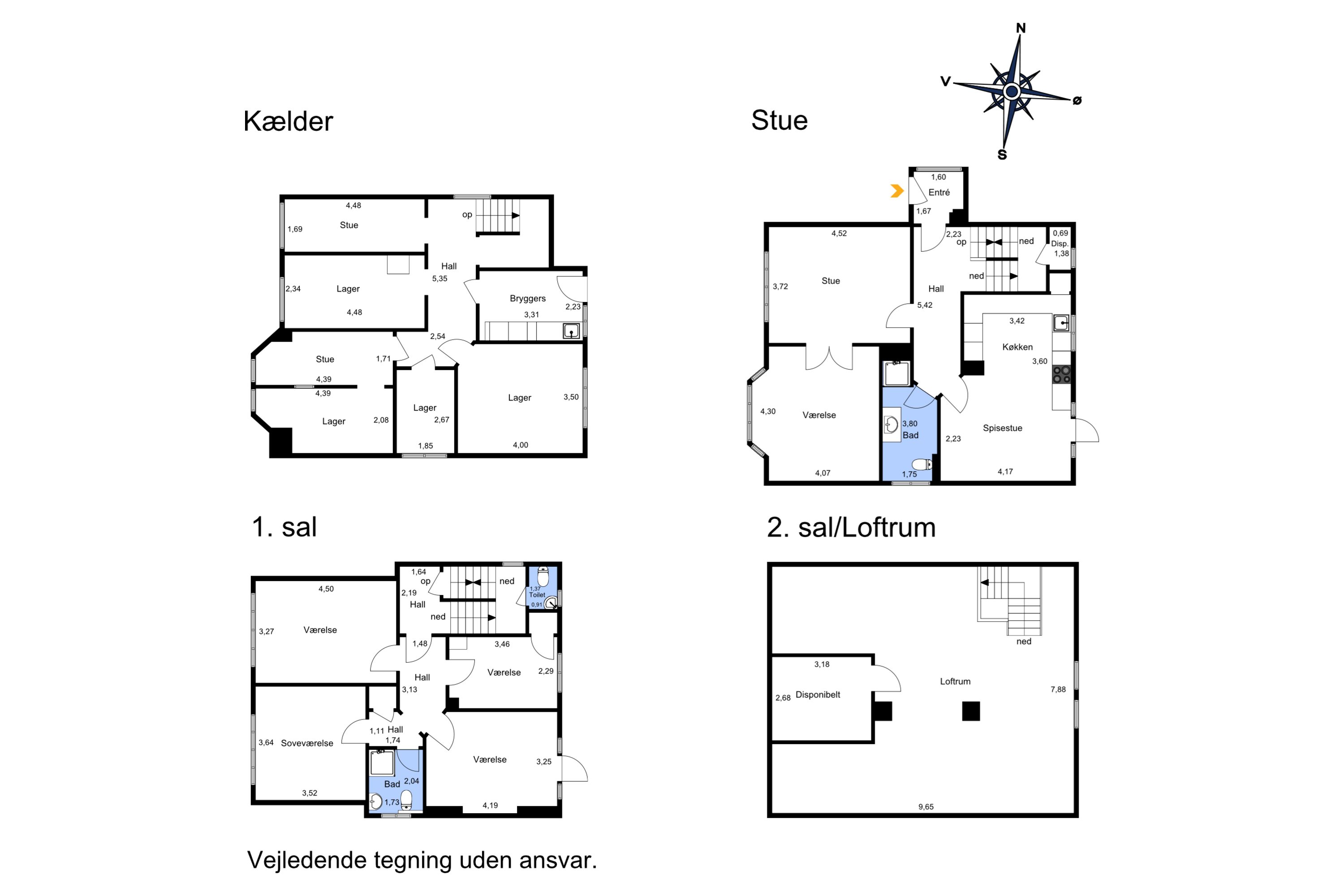 Plantegninger billede af Sohlsvej 8, 6100 Haderslev