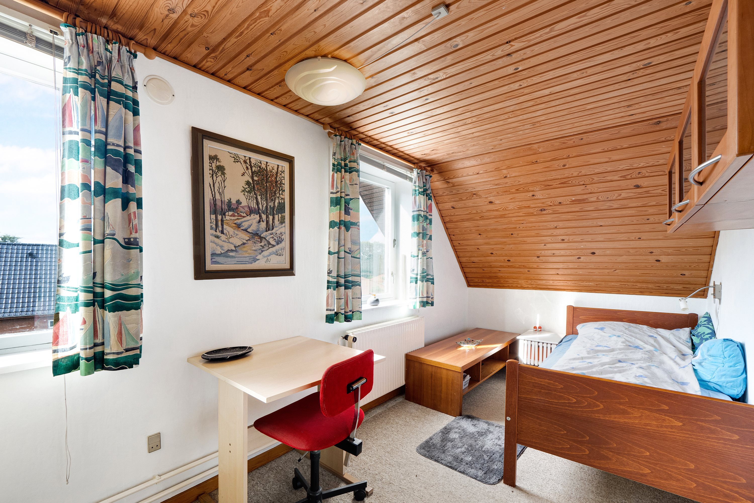 Fremhævet værelse 1. sal billede i fuldskærmstilstand. Billede af Østerrisvej 42, 7840 Højslev