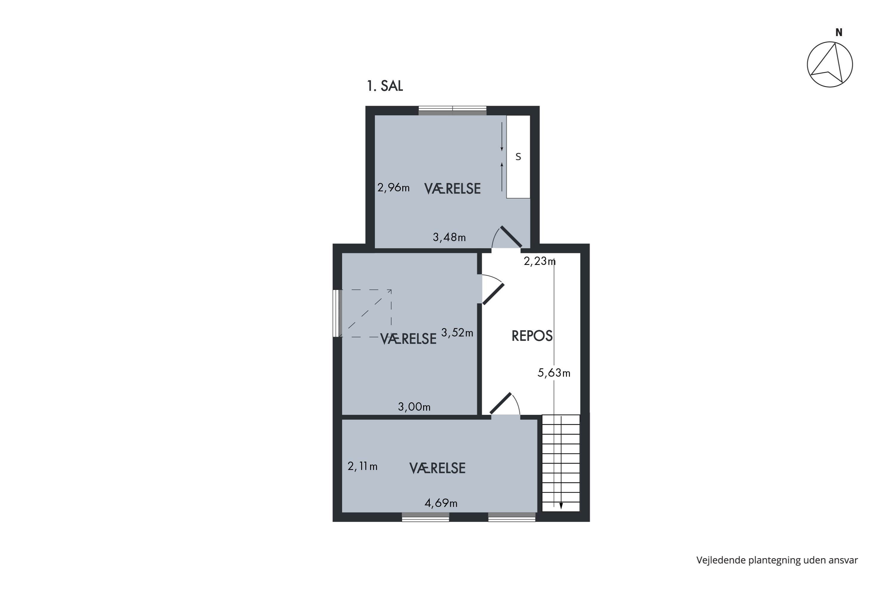Plantegninger billede af Østerrisvej 42, 7840 Højslev