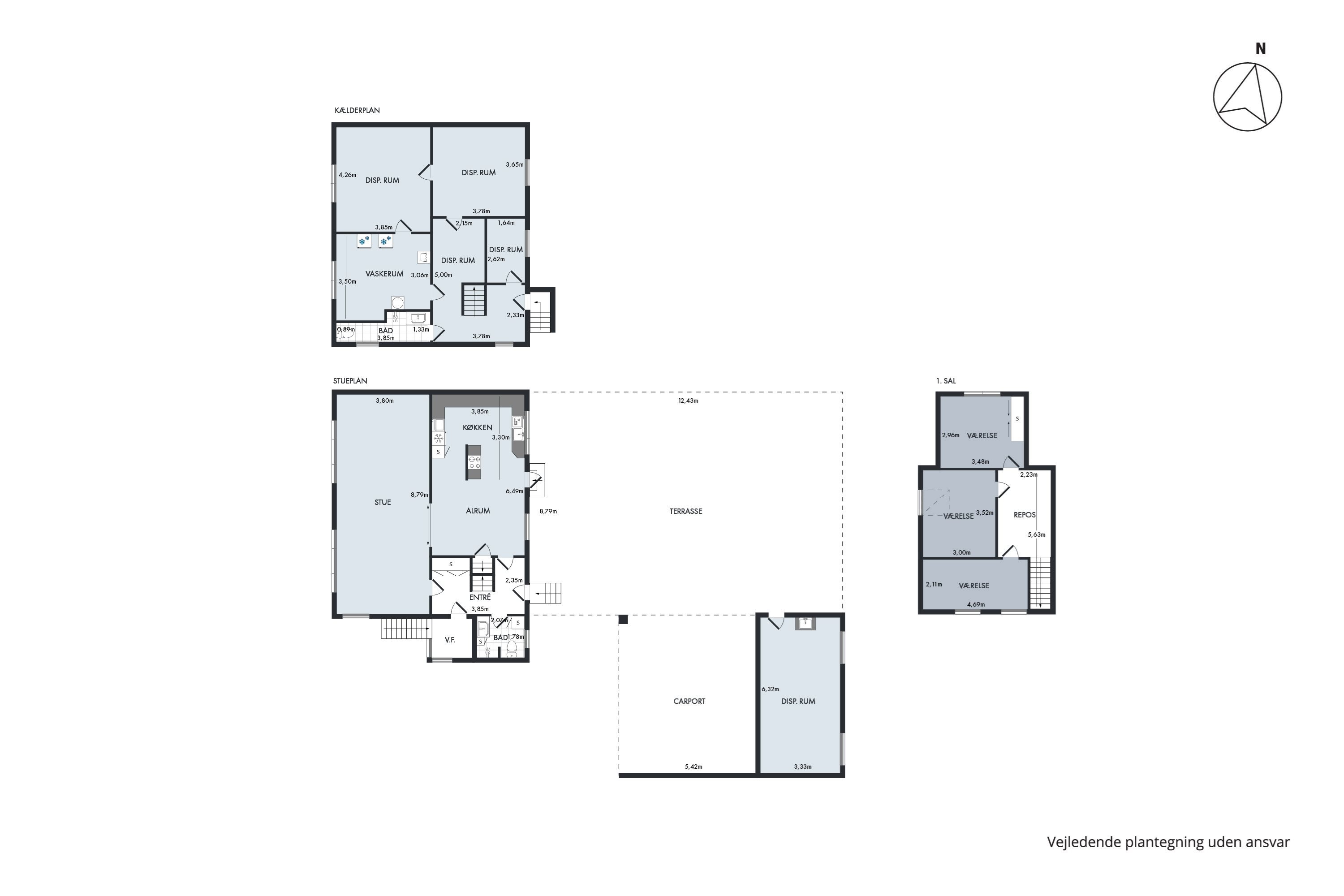 Plantegninger billede af Østerrisvej 42, 7840 Højslev