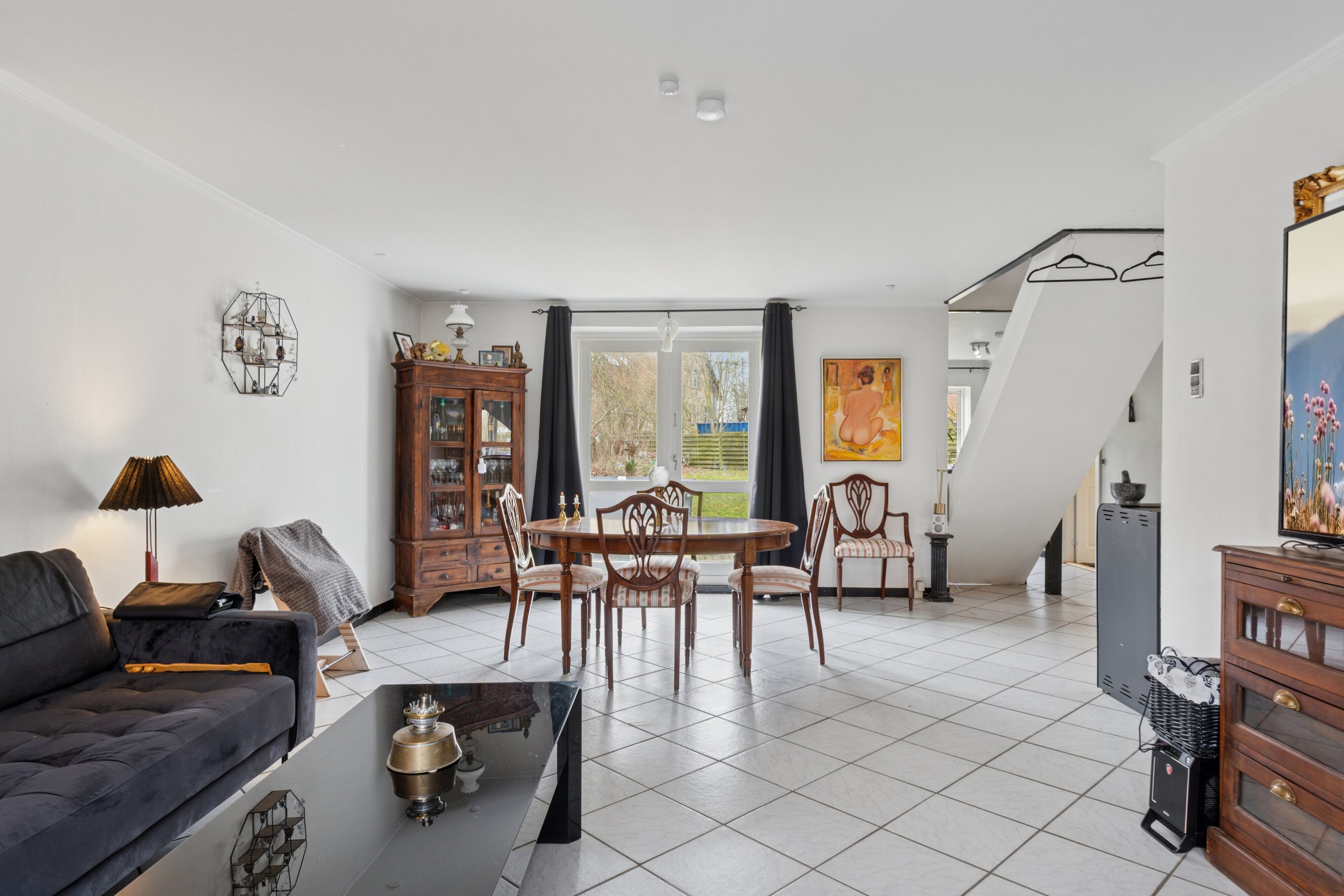 Fremhævet stue billede i fuldskærmstilstand. Billede af Søndergade 14, Hyllinge, 4700 Næstved