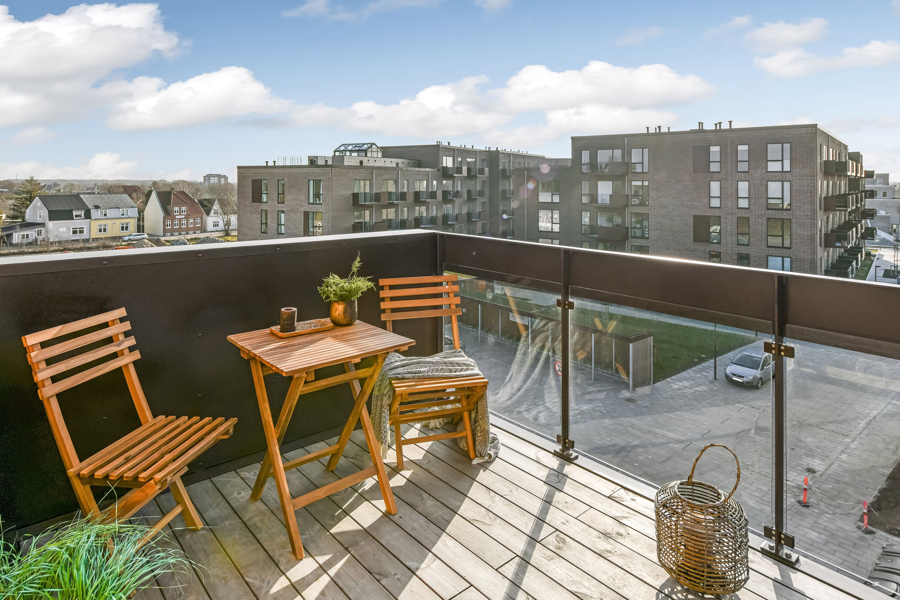 Fremhævet terrasse billede i fuldskærmstilstand. Billede af Schaubparken 8, 3. tv., 6700 Esbjerg