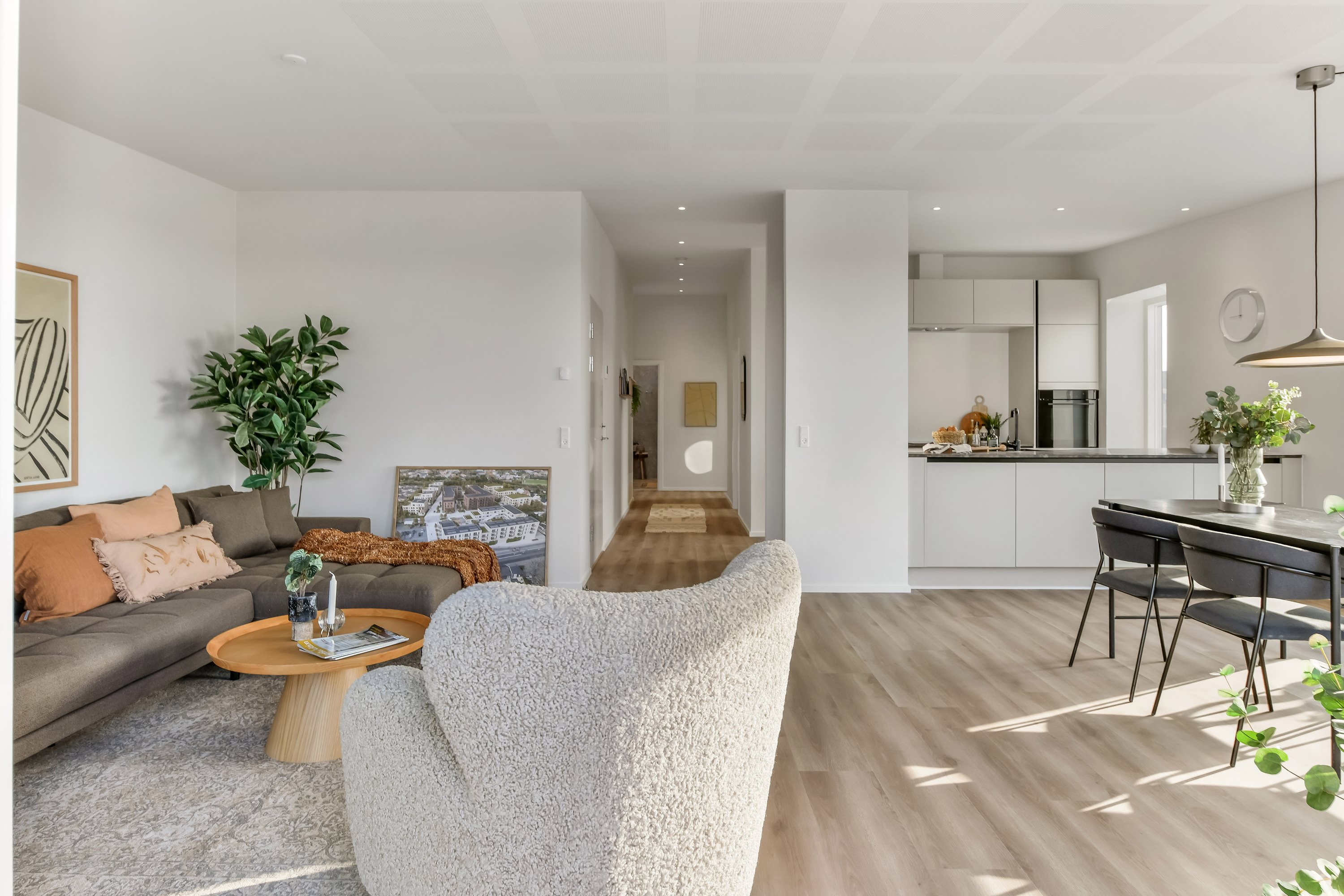 Fremhævet stue billede i fuldskærmstilstand. Billede af Schaubparken 8, 3. tv., 6700 Esbjerg