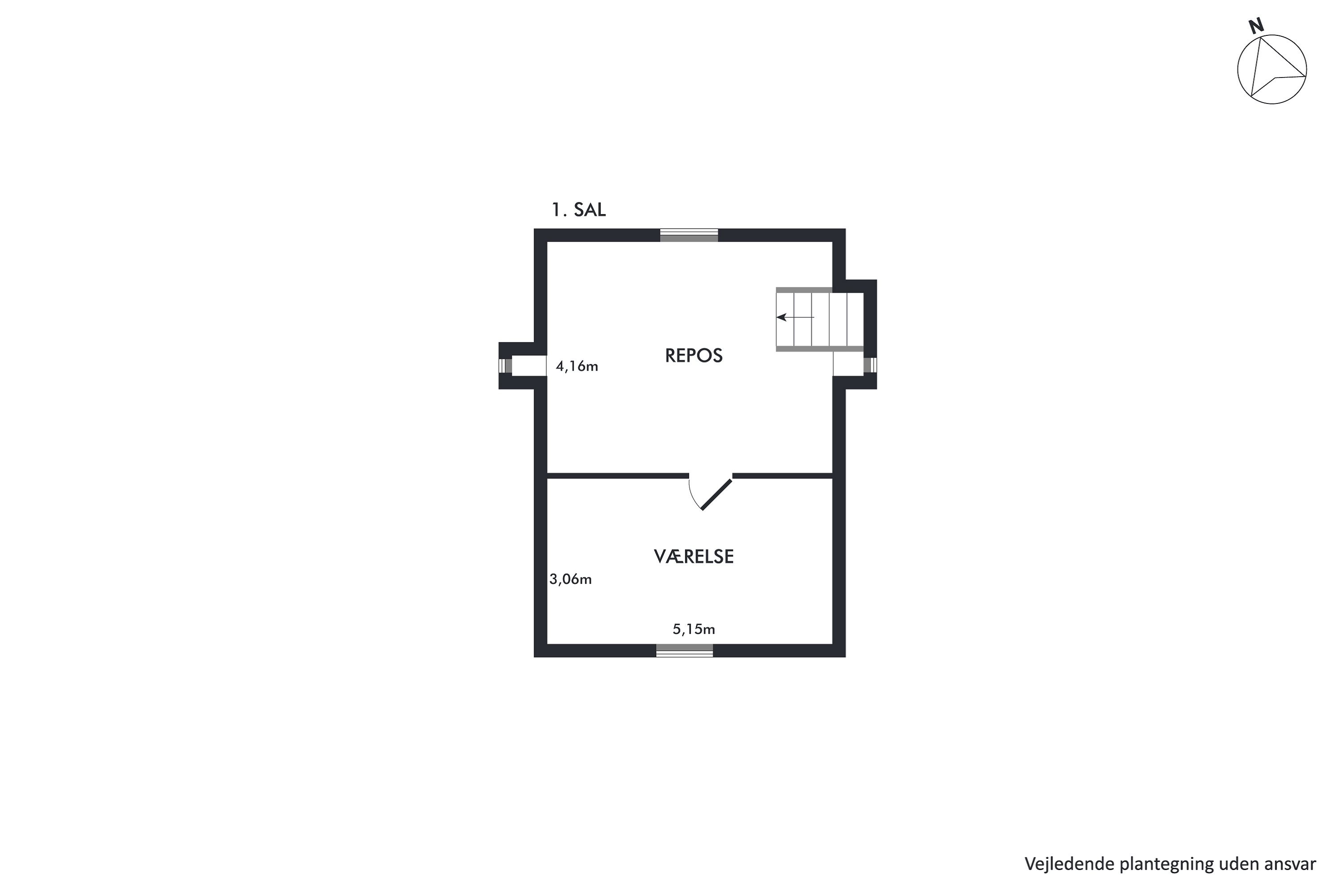 Plantegninger billede af Søndergade 23, 7741 Frøstrup