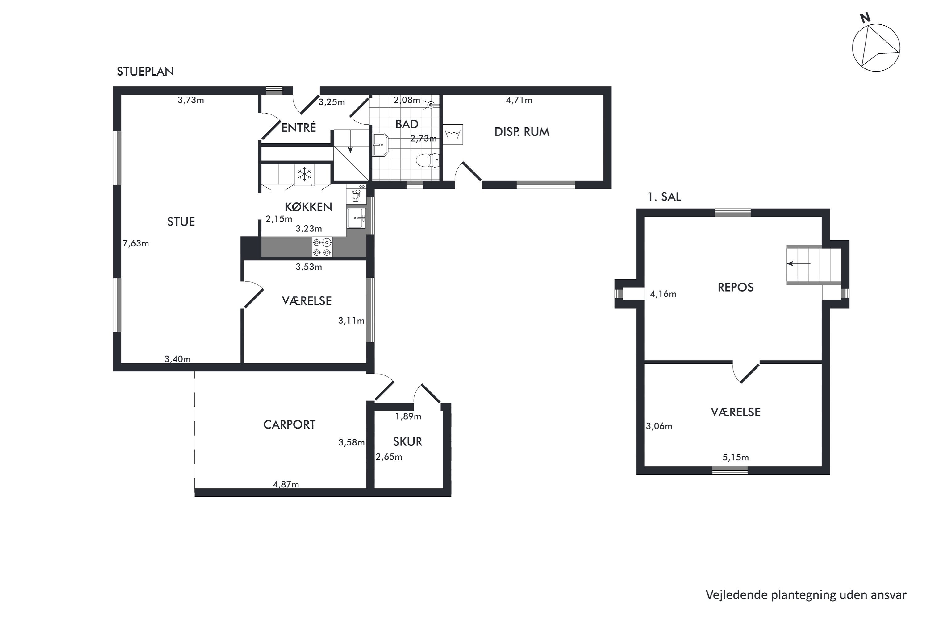 Plantegninger billede af Søndergade 23, 7741 Frøstrup