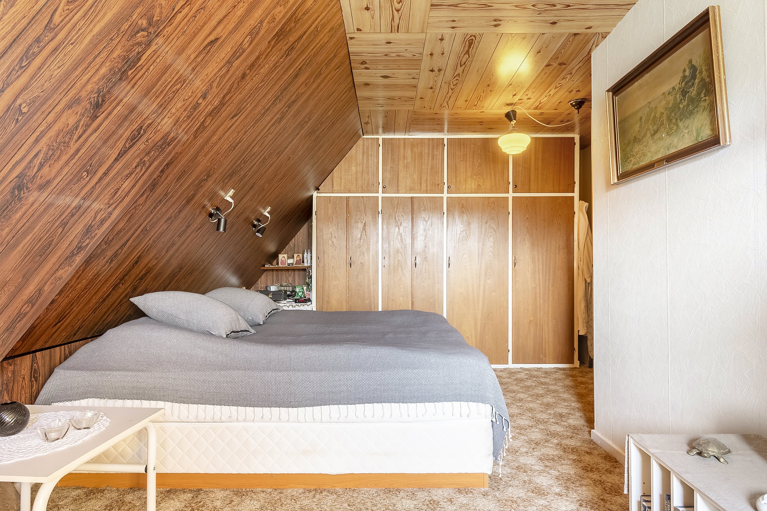 Fremhævet soveværelse billede i fuldskærmstilstand. Billede af Vandlingvej 36, 6100 Haderslev