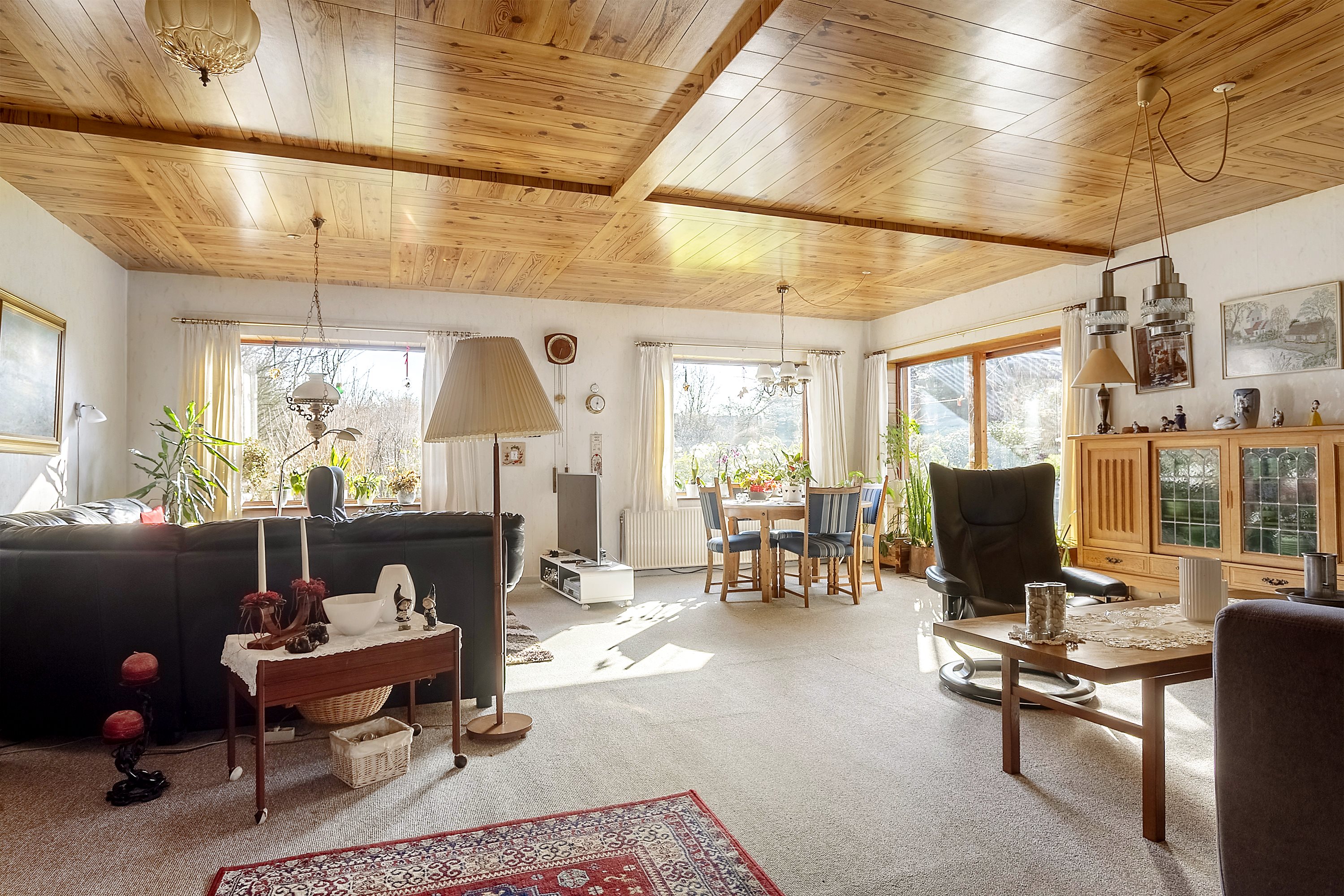 Fremhævet stue billede i fuldskærmstilstand. Billede af Vandlingvej 36, 6100 Haderslev