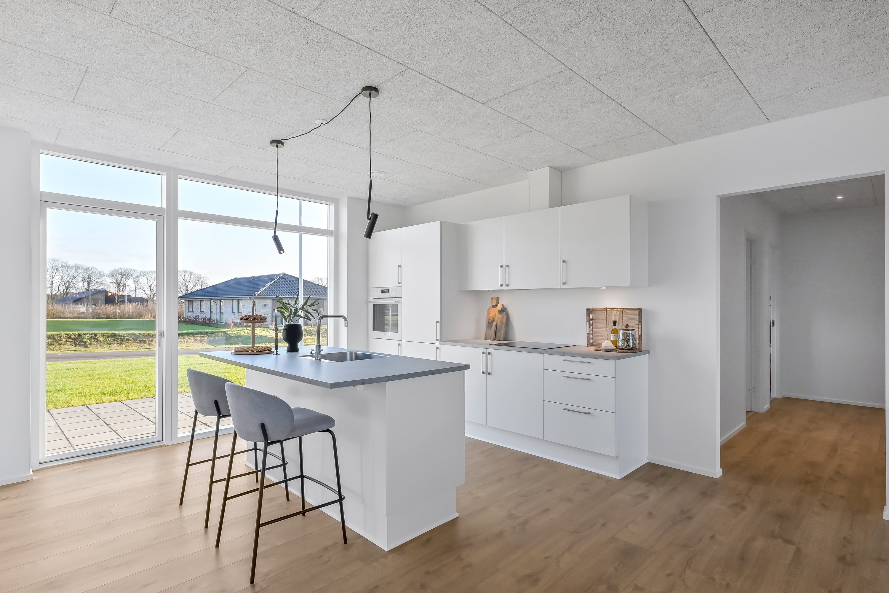 Fremhævet køkken billede i fuldskærmstilstand. Billede af Tavlund Allé 34, Lind, 7400 Herning