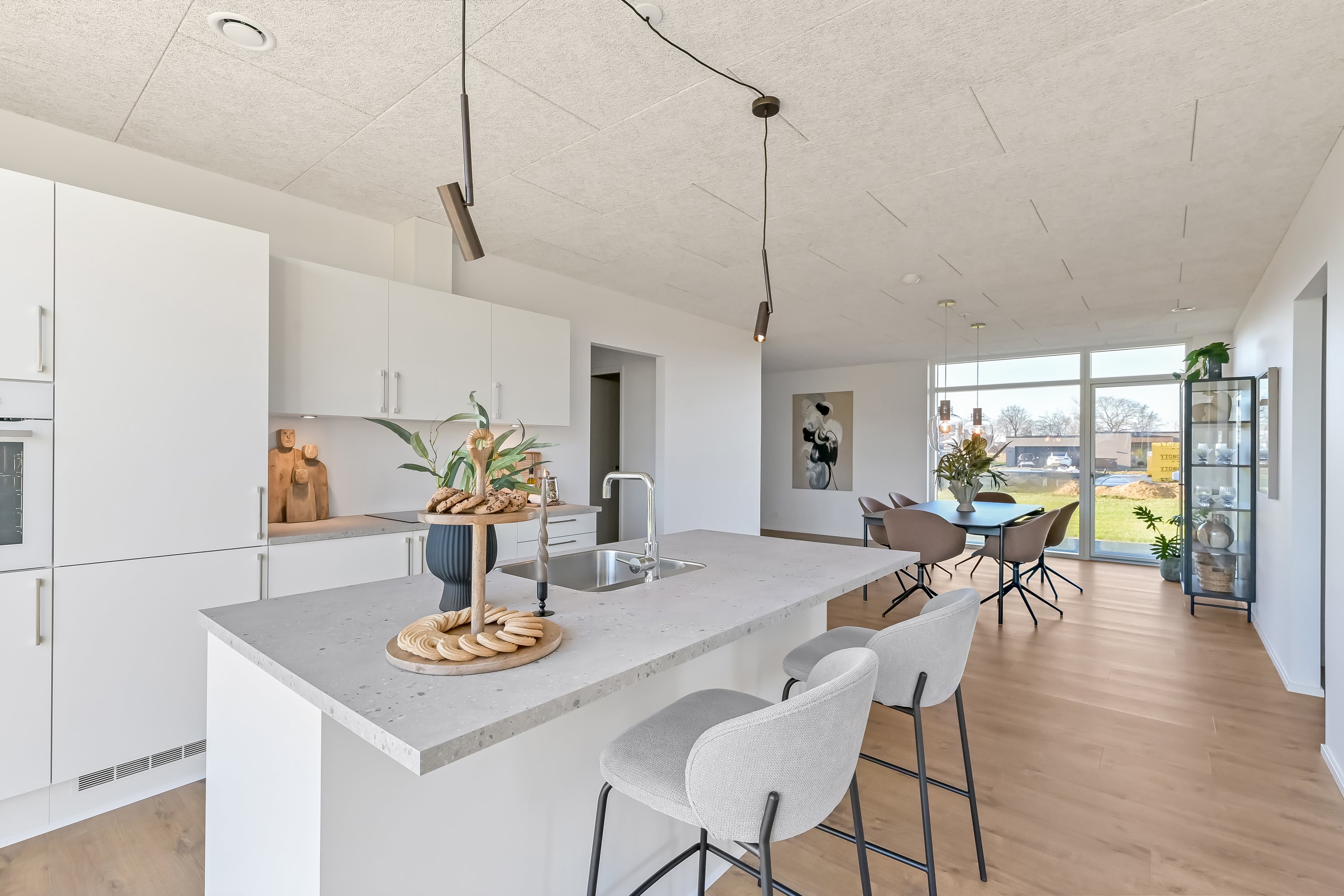 Fremhævet køkken billede i fuldskærmstilstand. Billede af Tavlund Allé 34, Lind, 7400 Herning