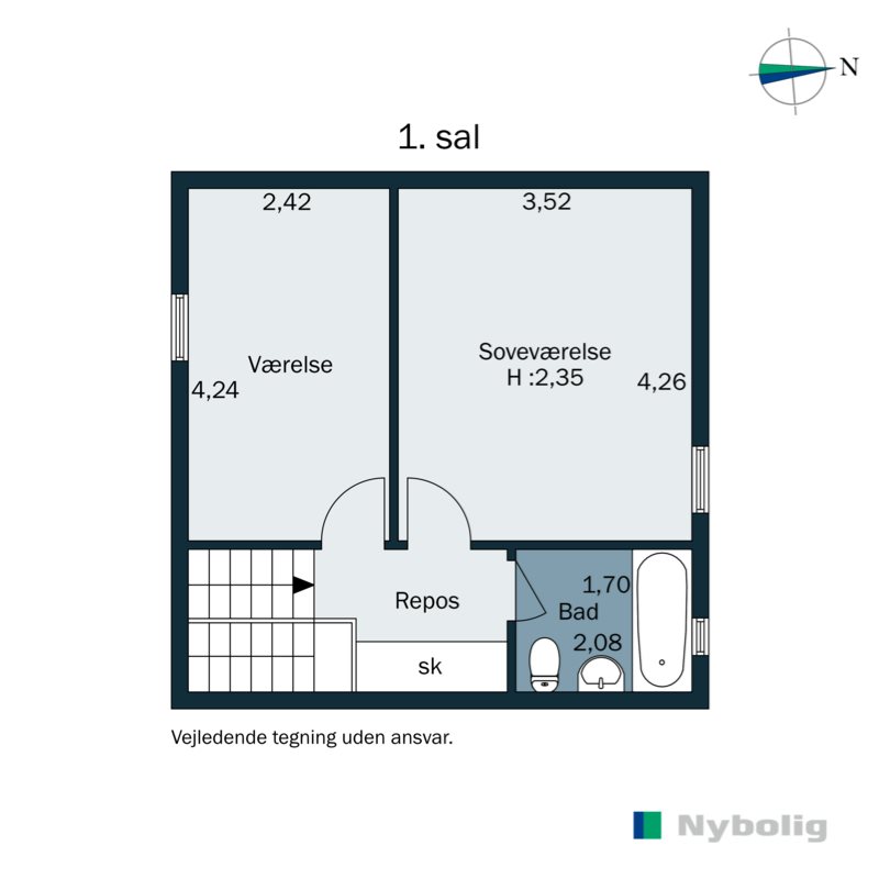 Plantegninger billede af Christianslund 7D, 8300 Odder