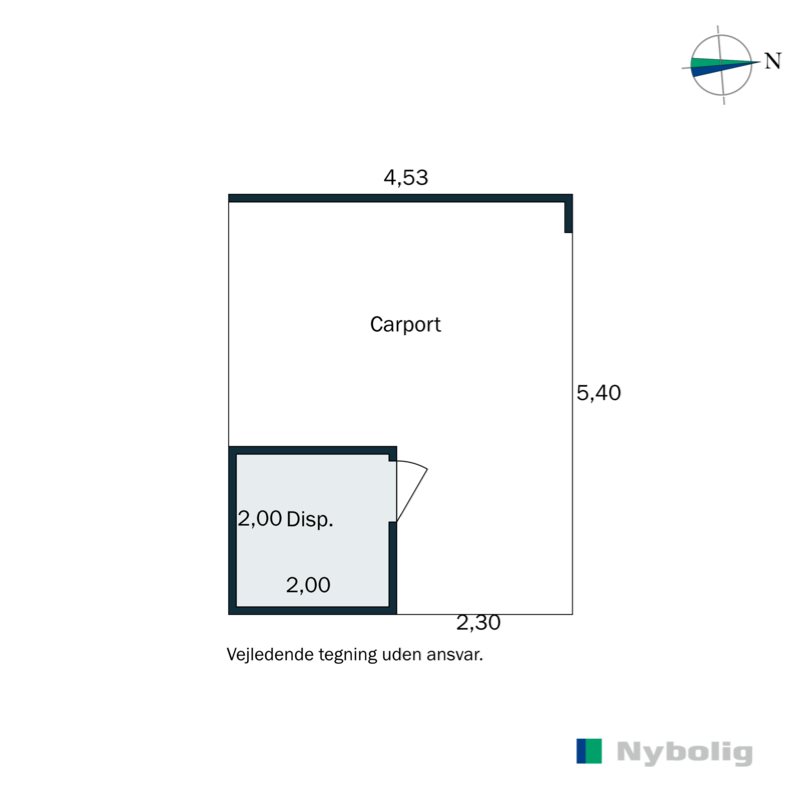 Plantegninger billede af Christianslund 7D, 8300 Odder