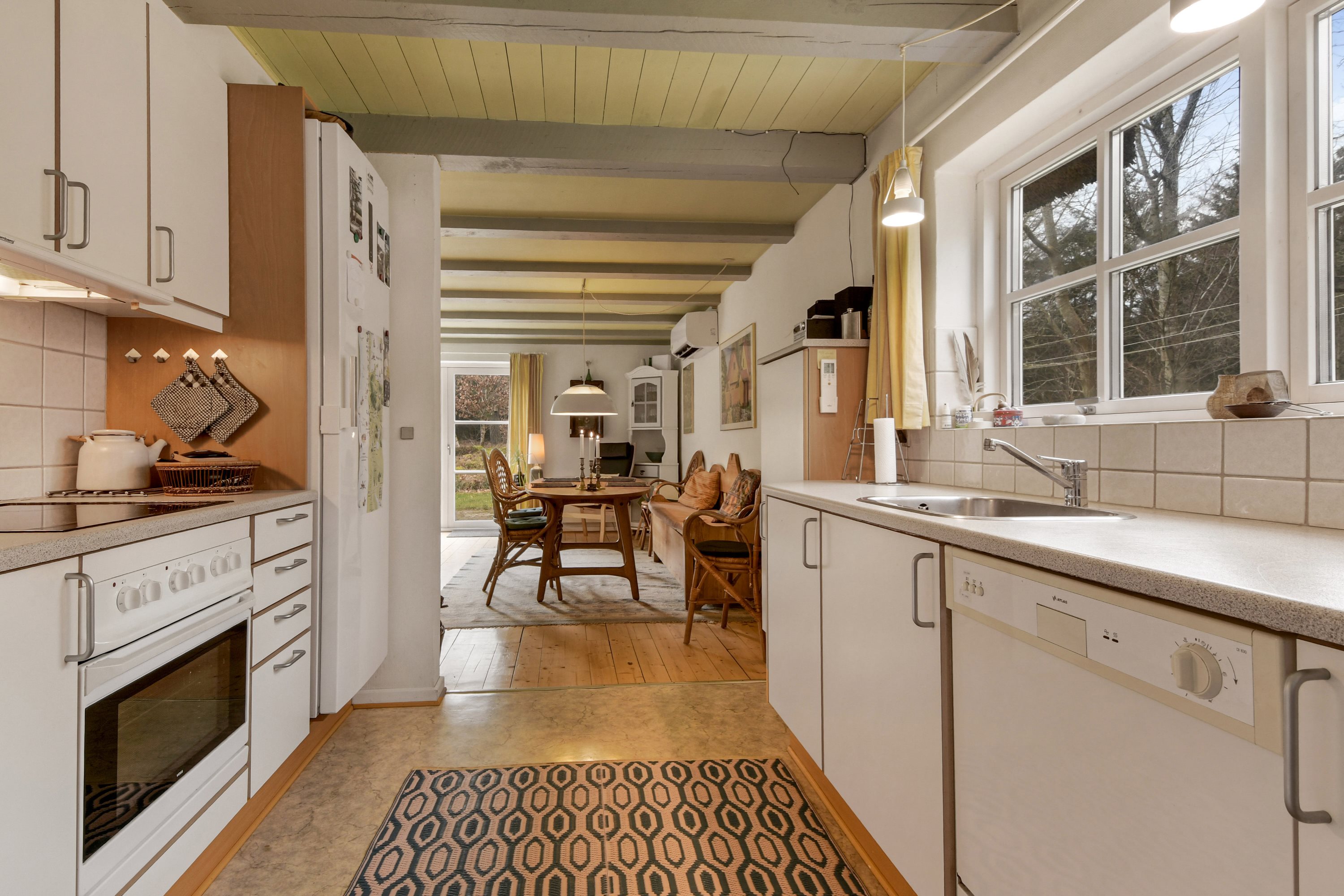 Fremhævet køkken billede i fuldskærmstilstand. Billede af Egernvej 6, Husby, 6990 Ulfborg